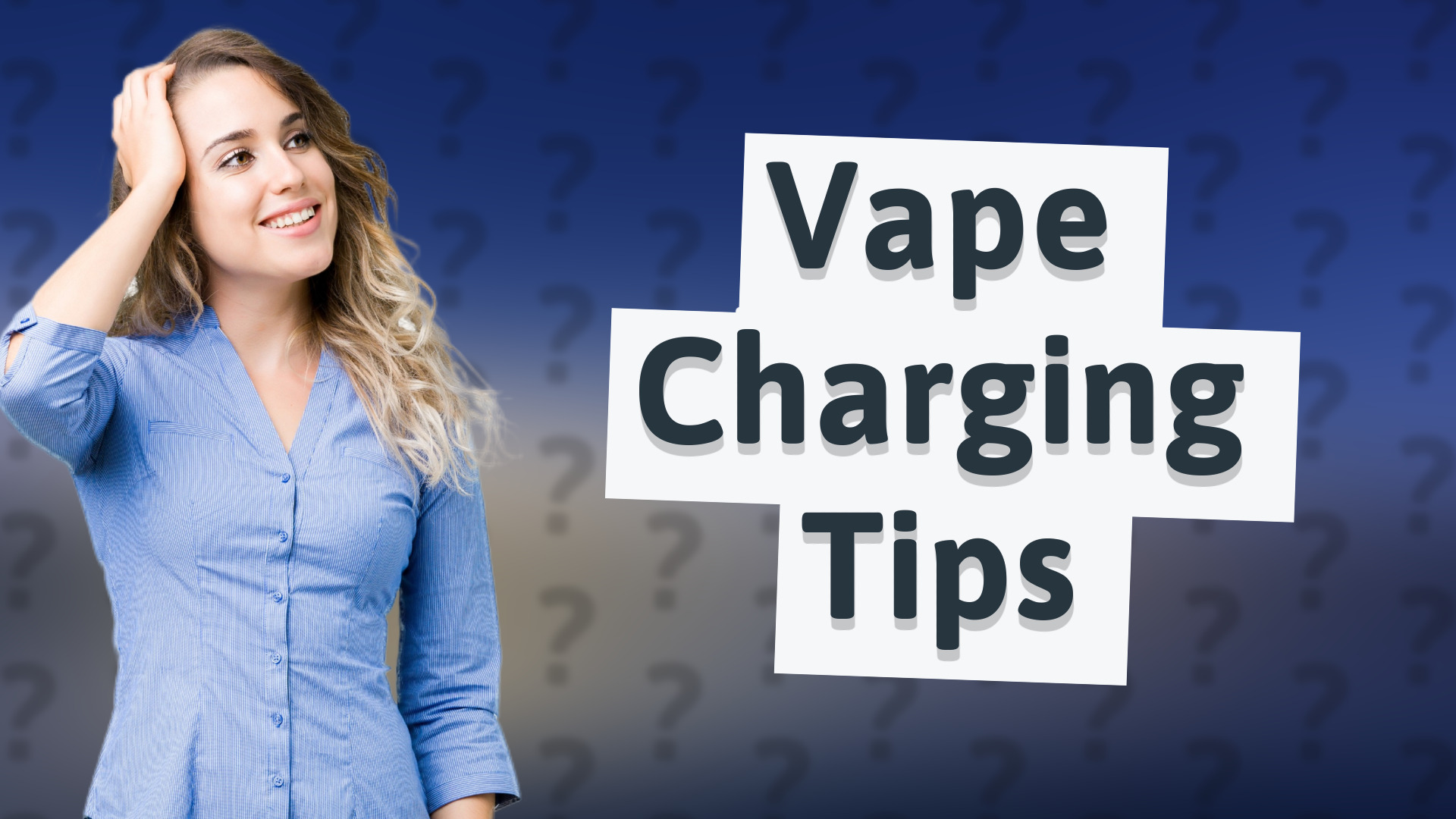 Vape Charging Tips