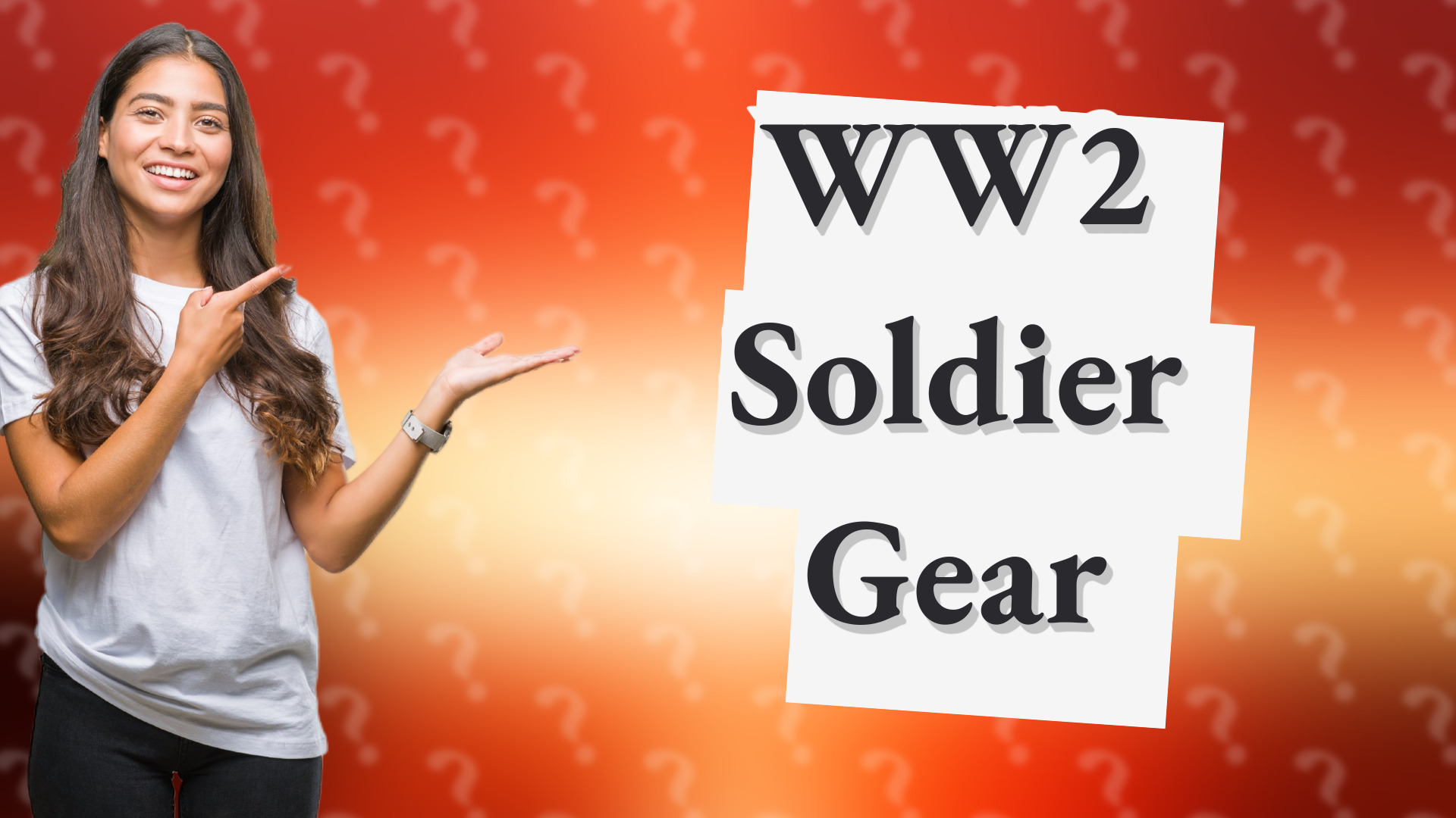 WW2 Soldier Gear