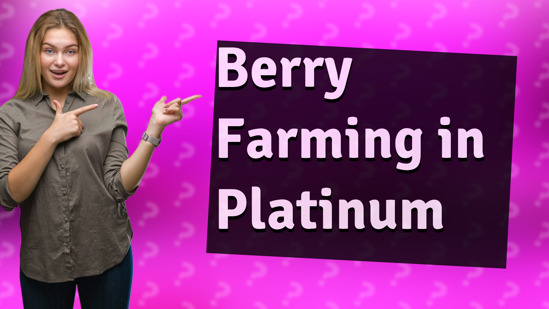 Berry Farming in Platinum