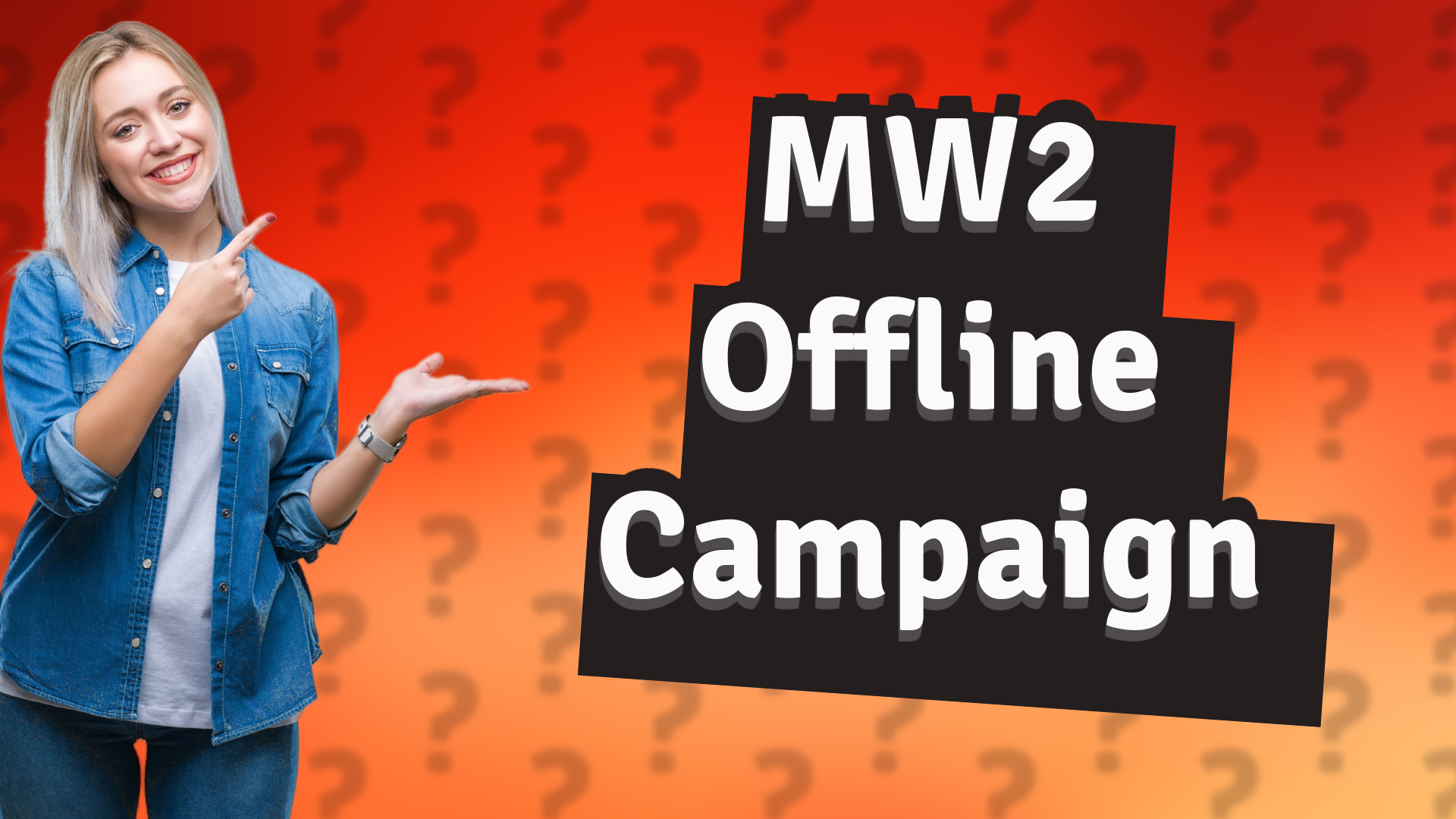 MW2 Offline Campaign