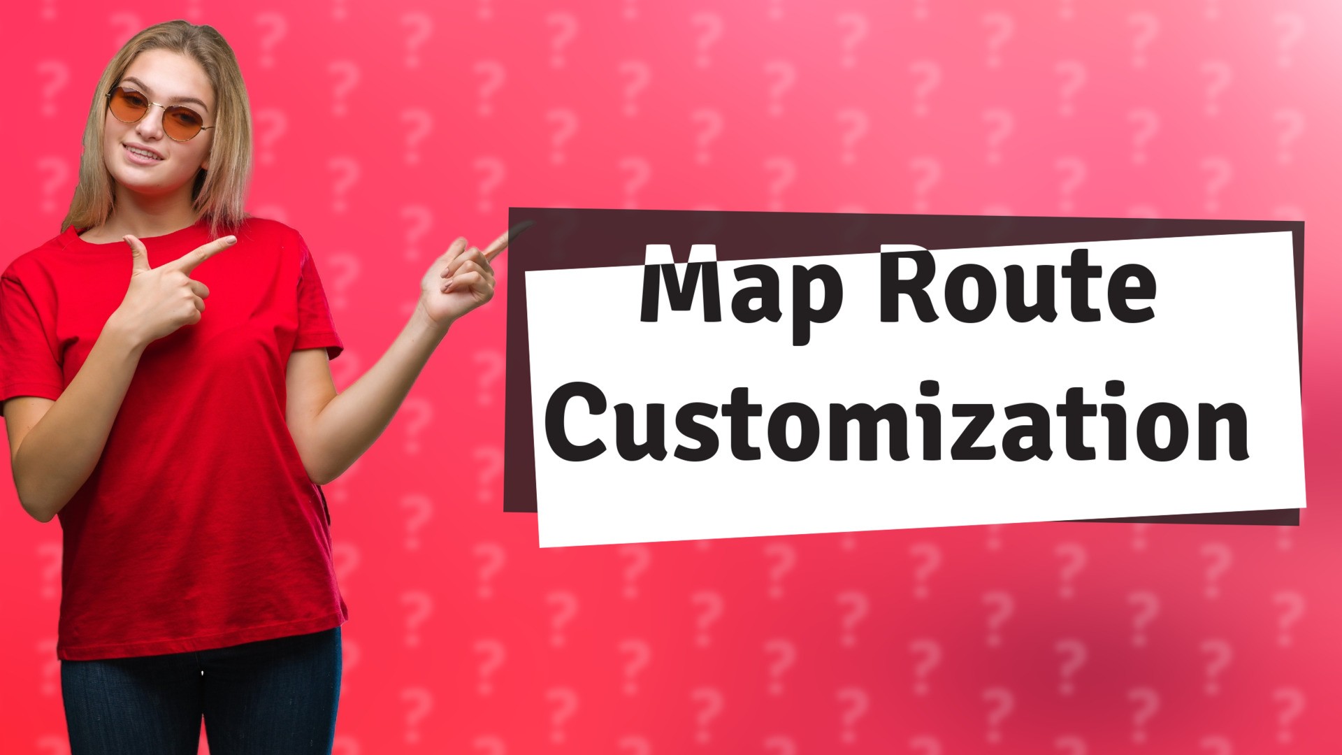 Map Route Customization