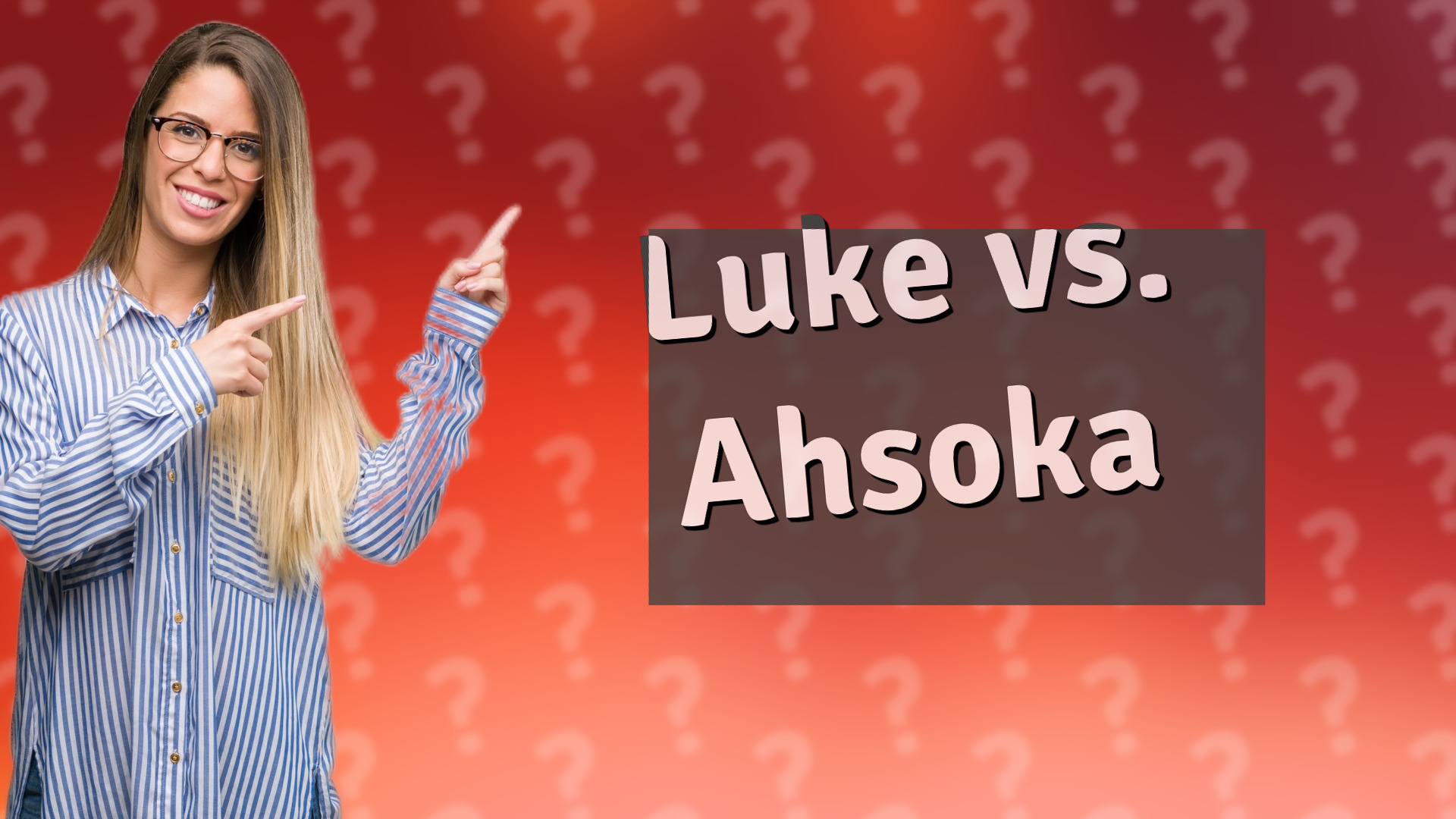 Luke vs. Ahsoka