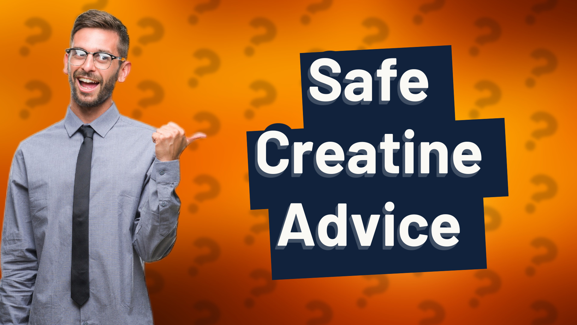 Safe Creatine Advice