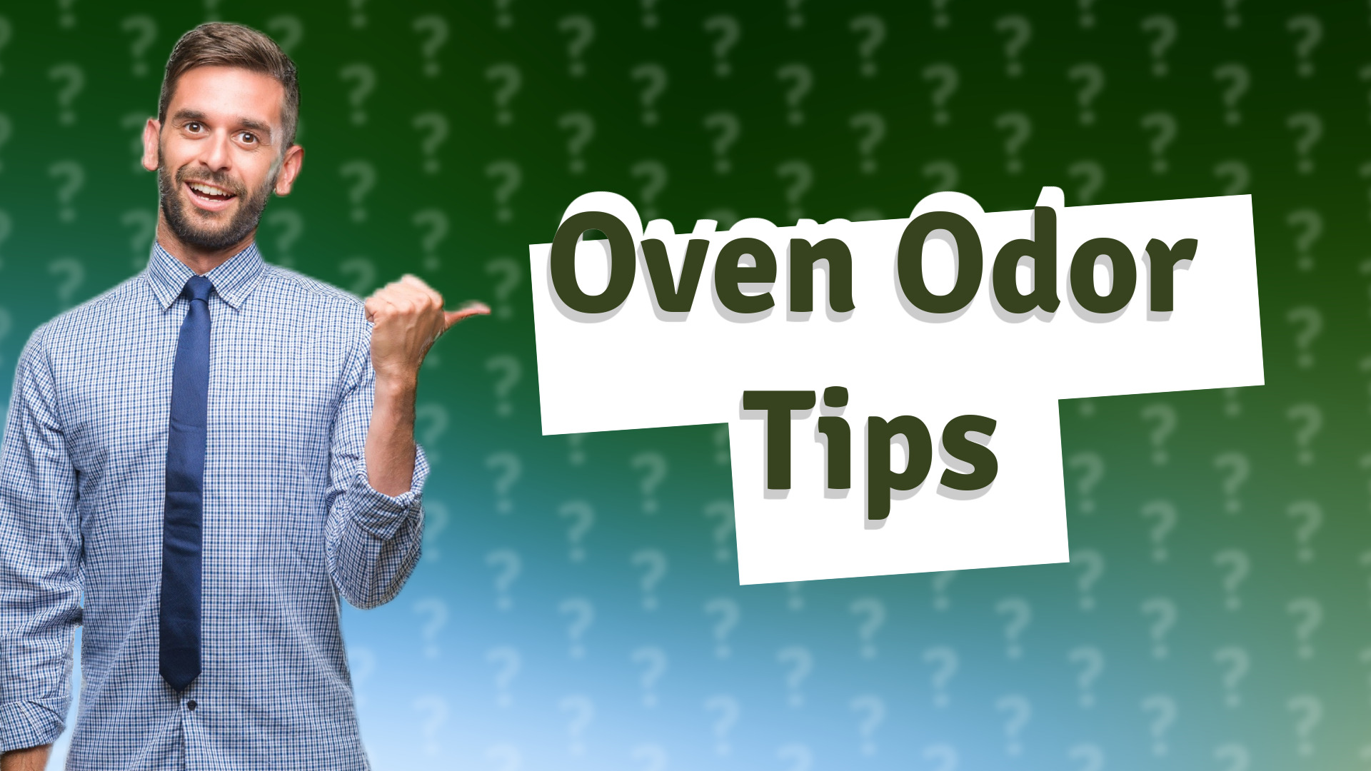 Oven Odor Tips