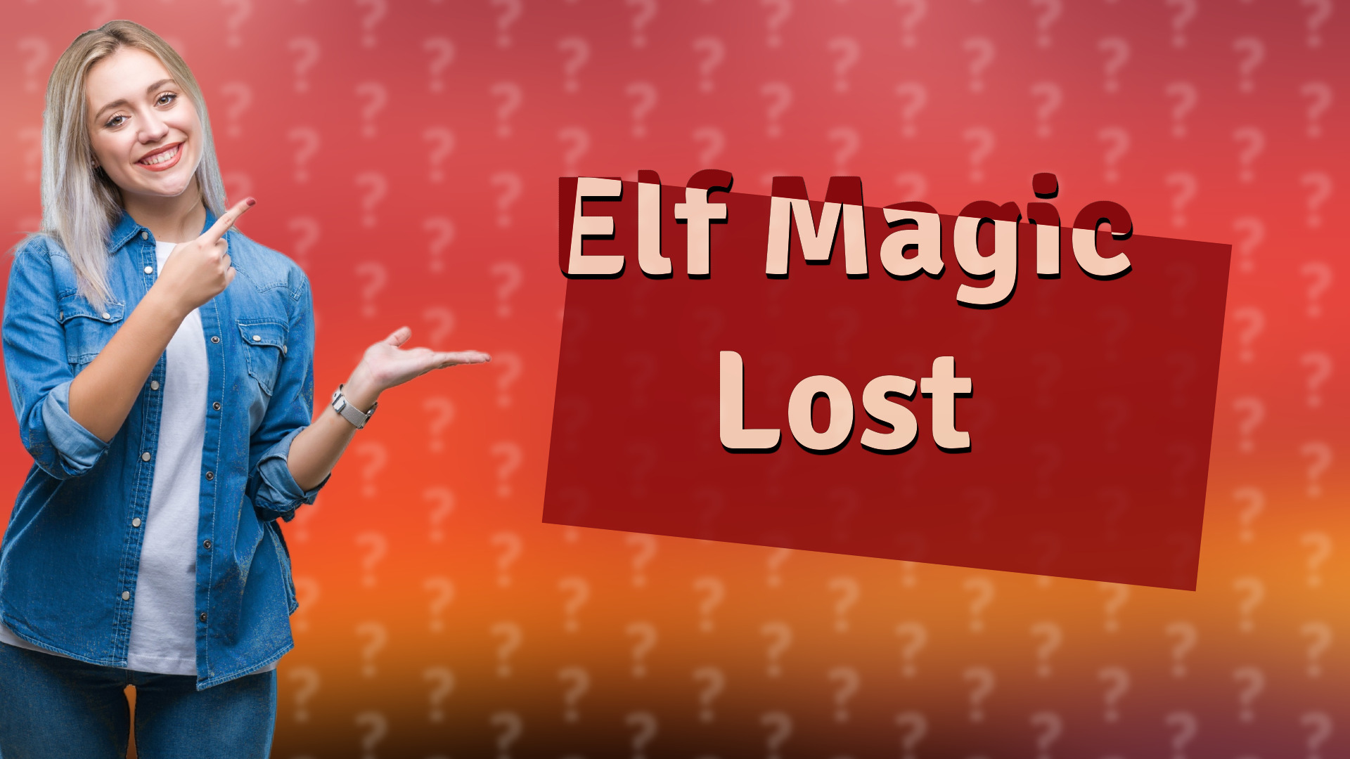 Elf Magic Lost