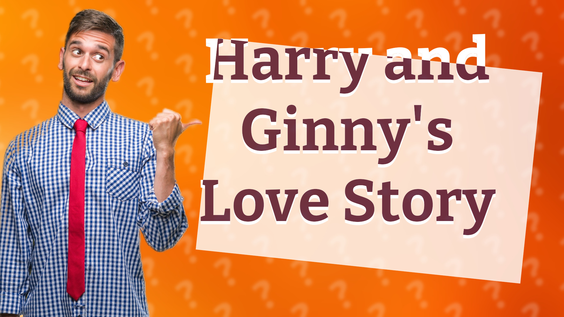 Harry and Ginny's Love Story