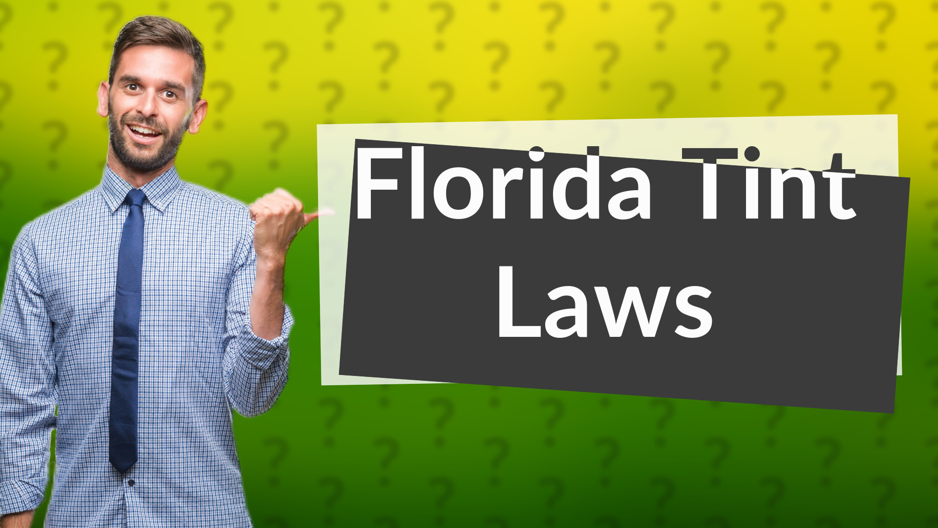 Florida Tint Laws