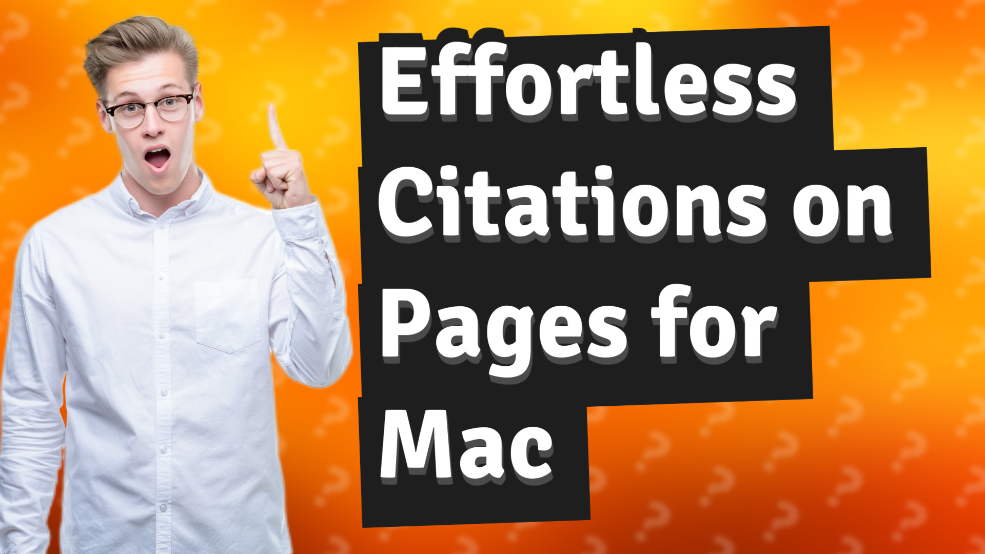 Effortless Citations on Pages for Mac