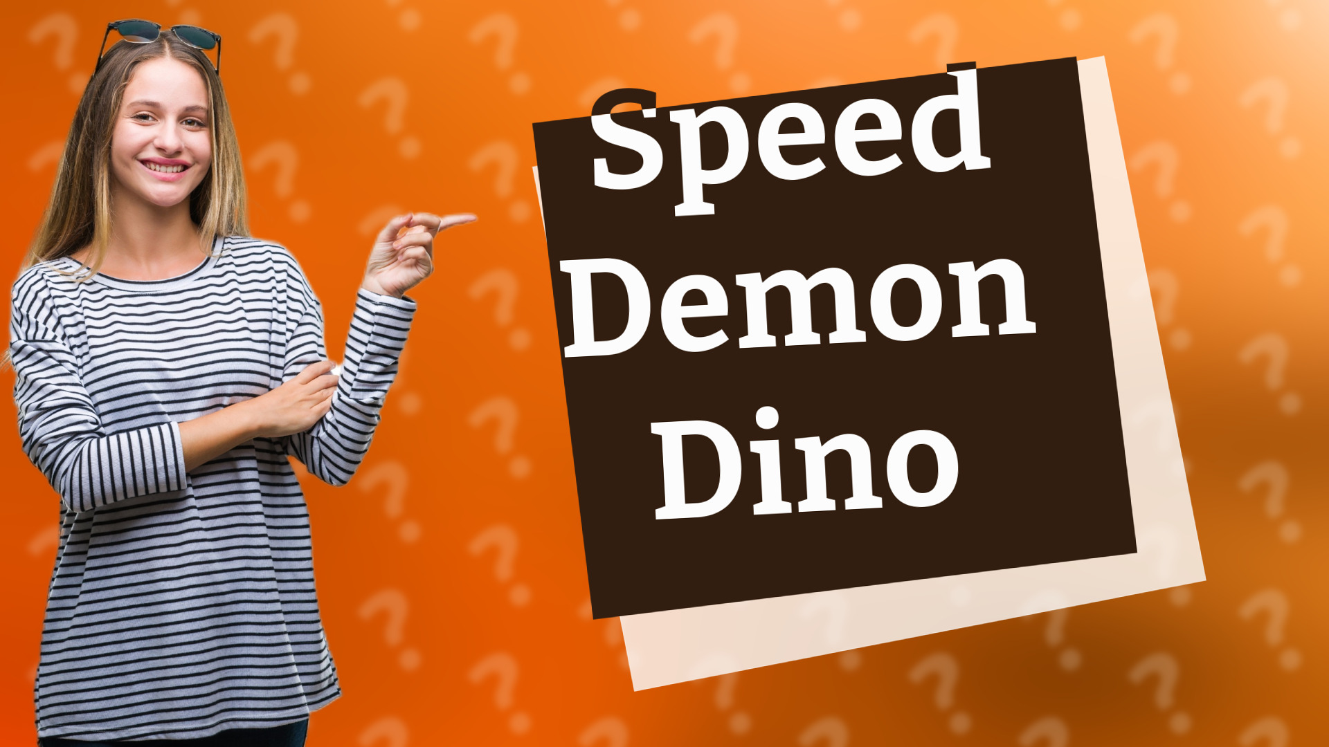 Speed Demon Dino