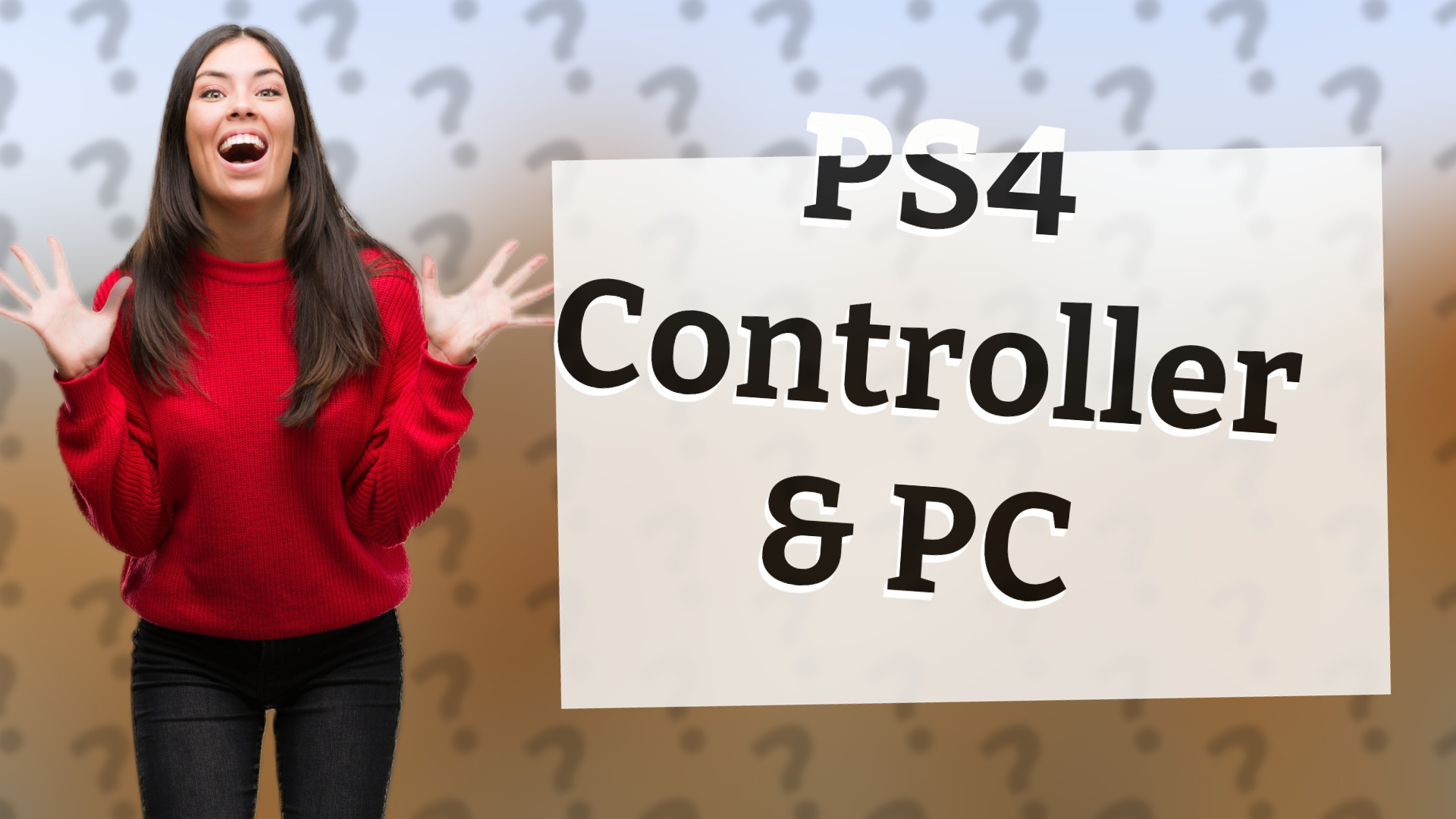 PS4 Controller & PC