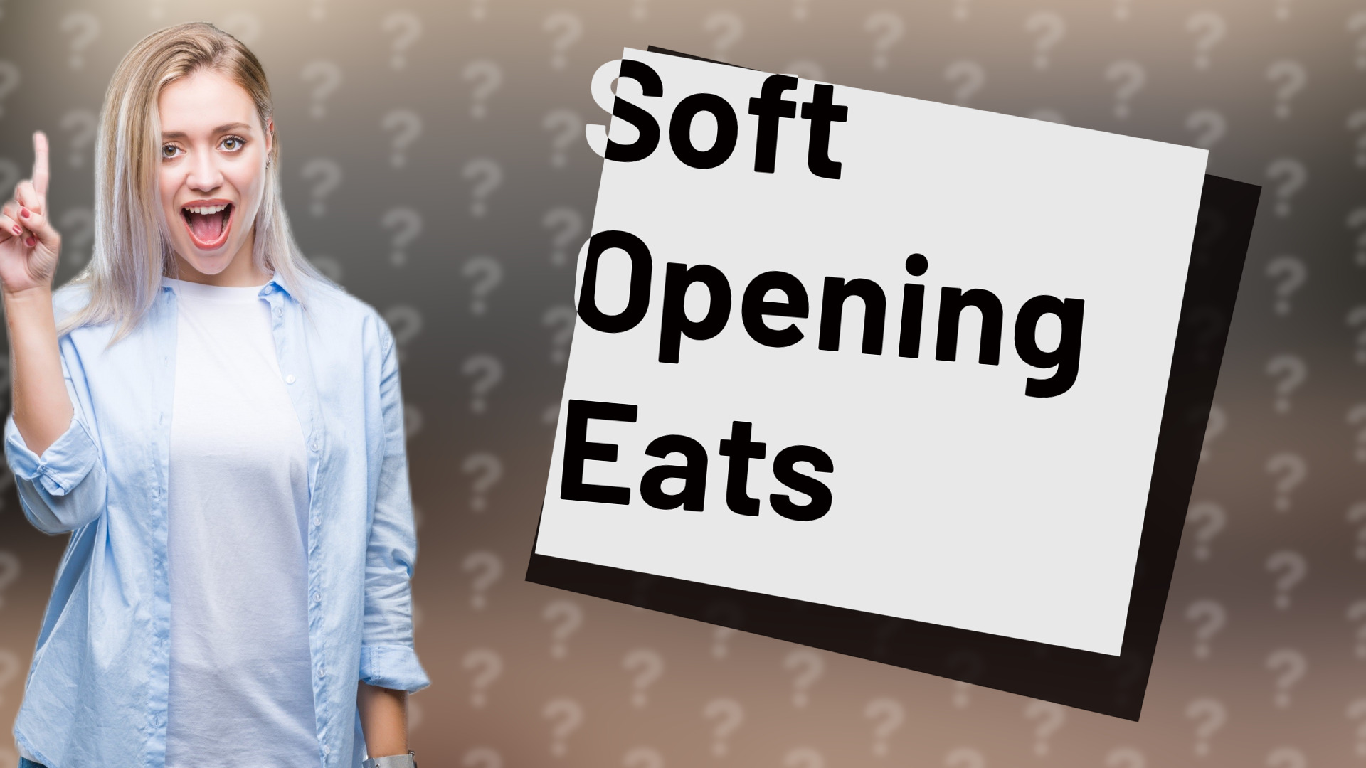 Soft Opening Eats