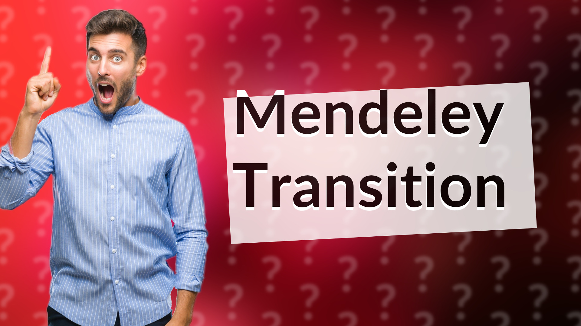 Mendeley Transition