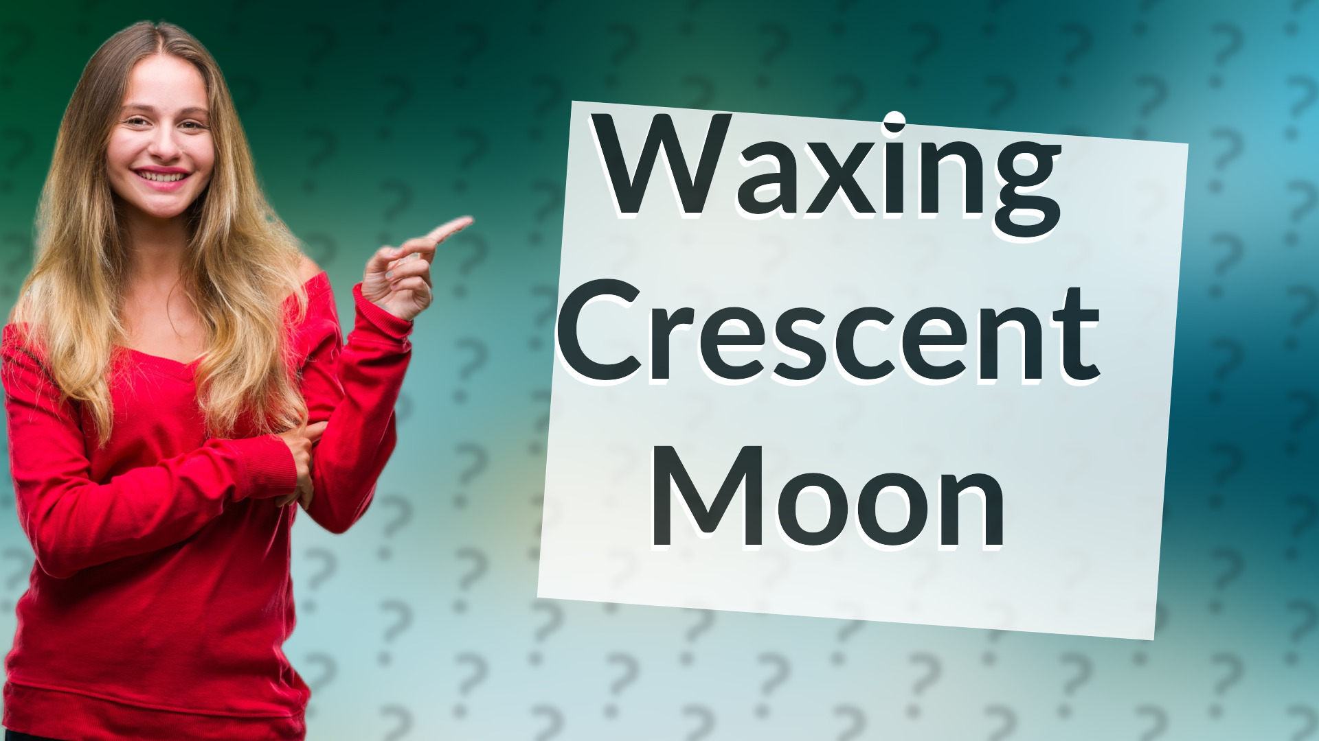 Waxing Crescent Moon