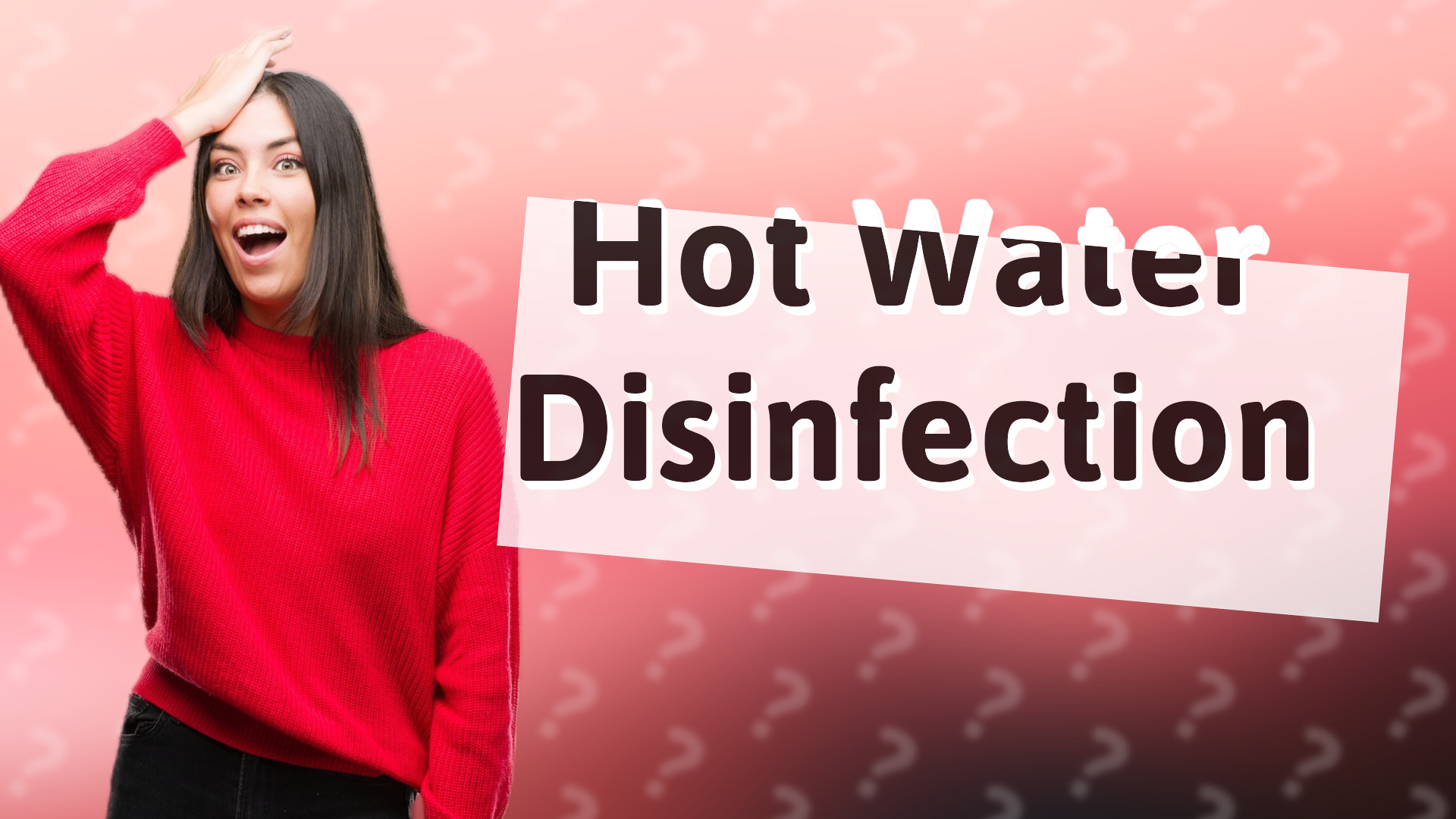 Hot Water Disinfection