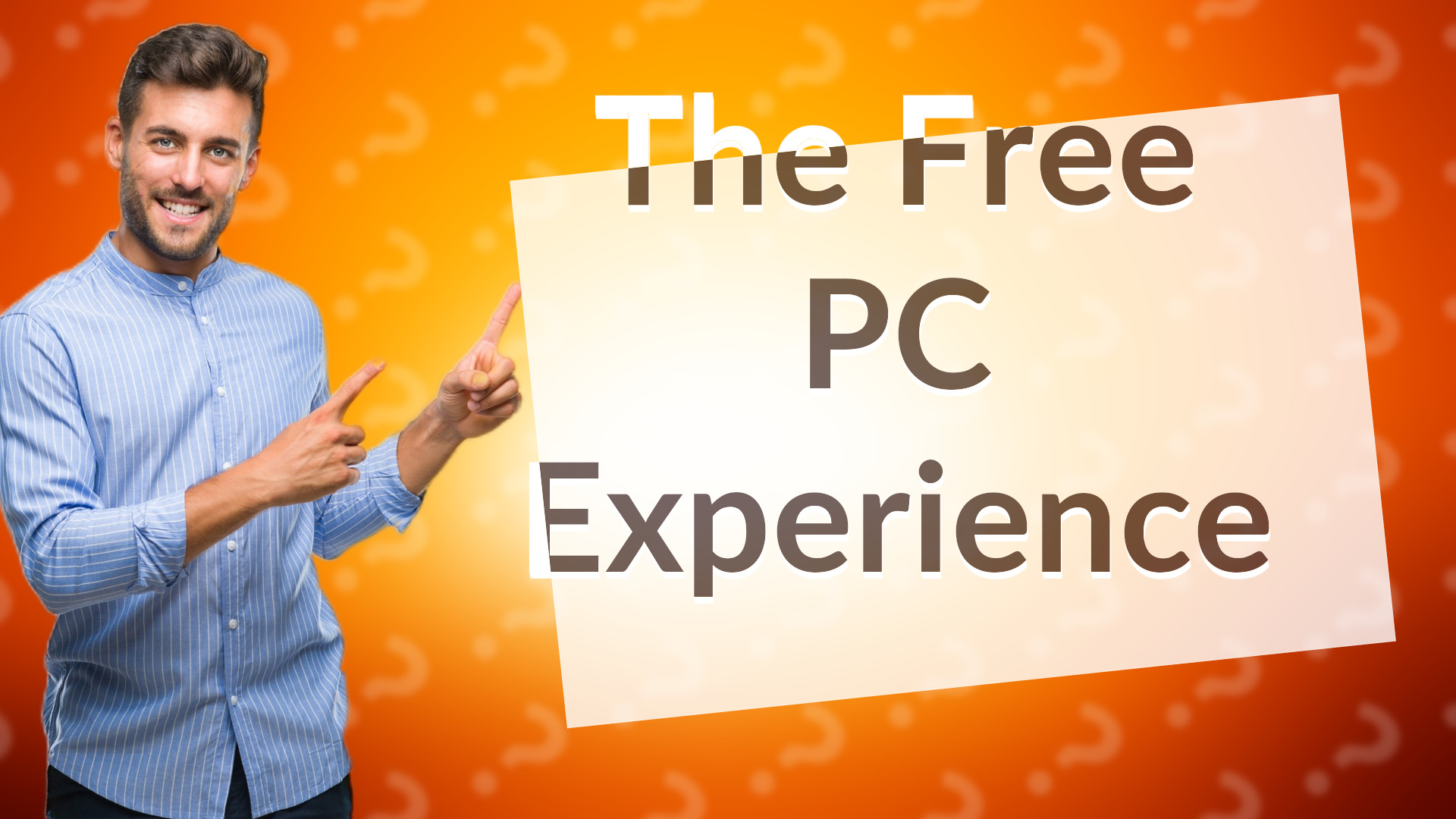 The Free PC Experience