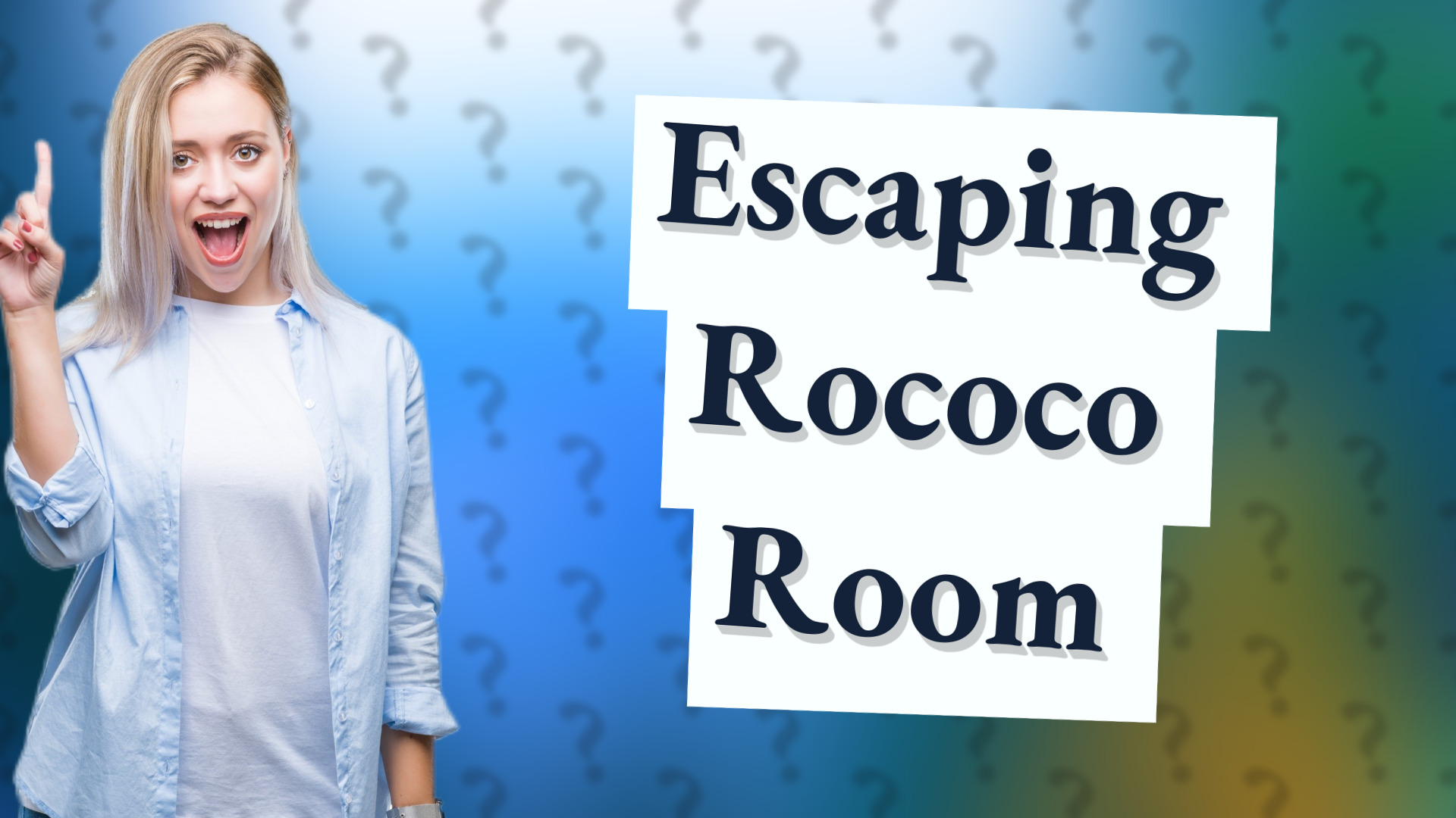 Escaping Rococo Room