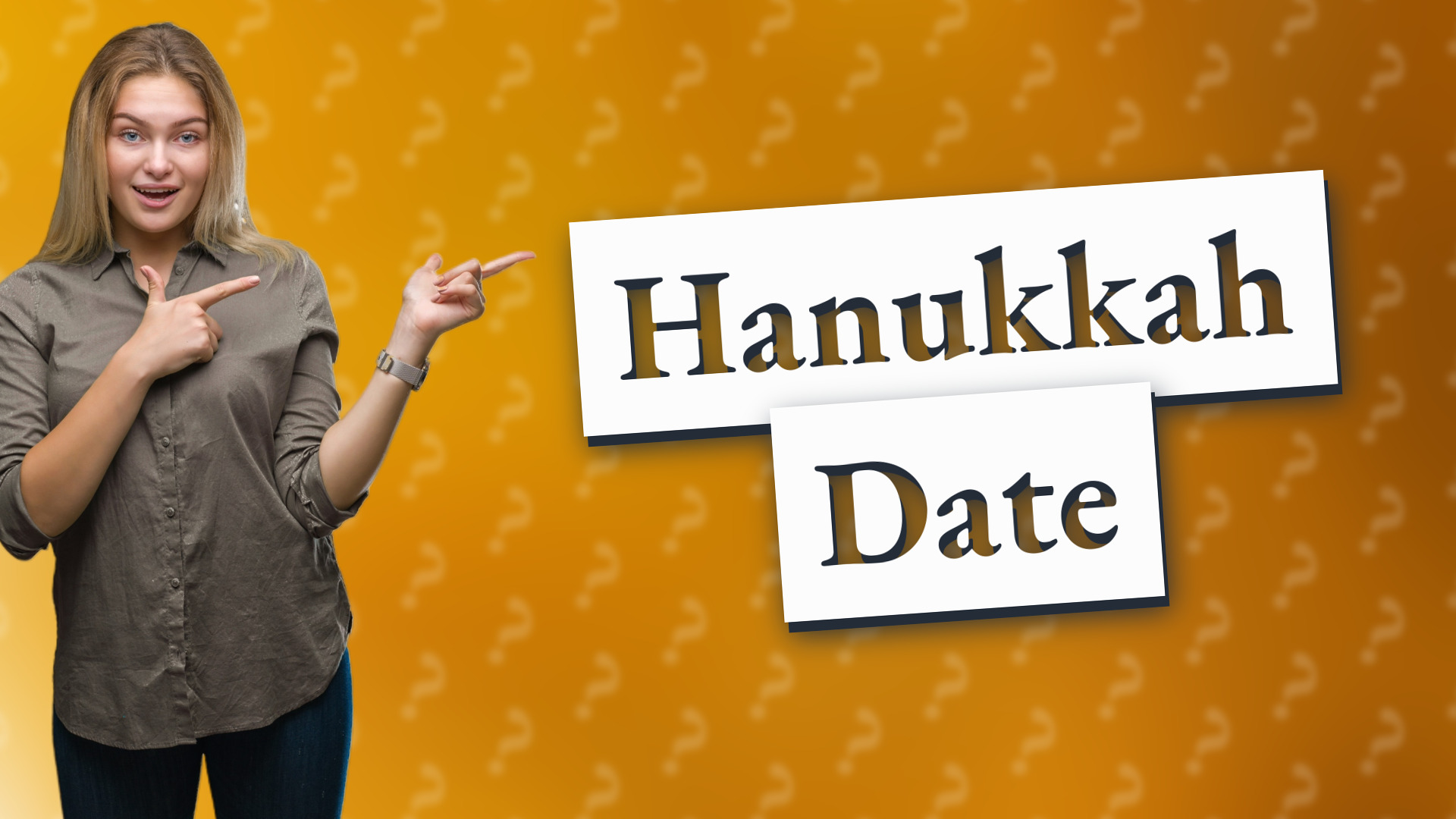 Hanukkah Date
