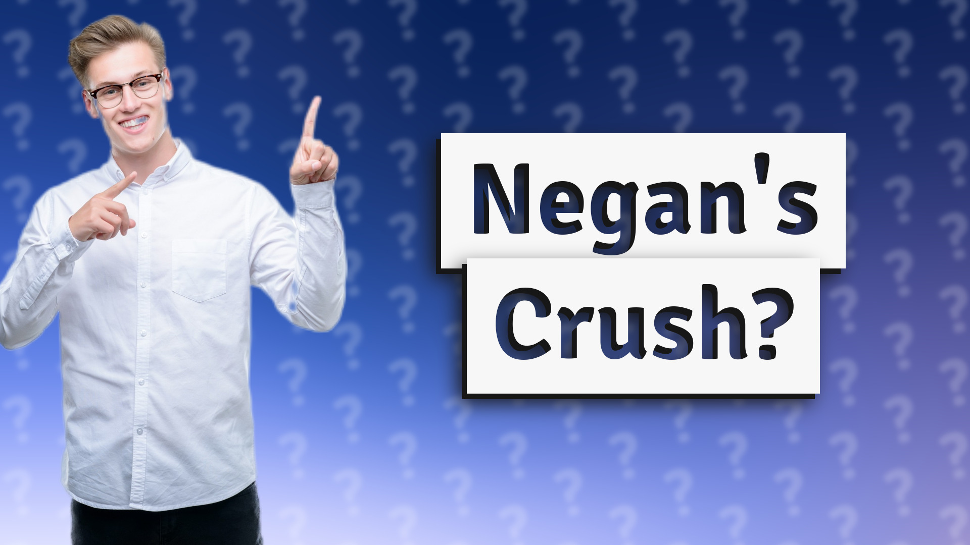 Negan's Crush?