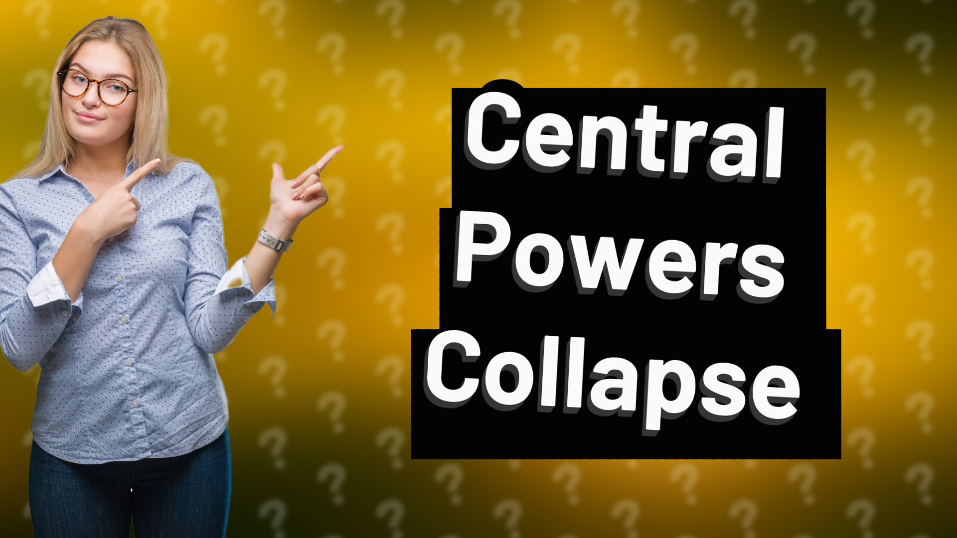 Central Powers Collapse