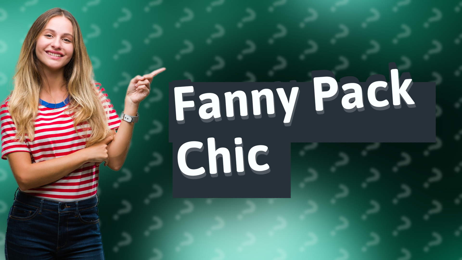 Fanny Pack Chic