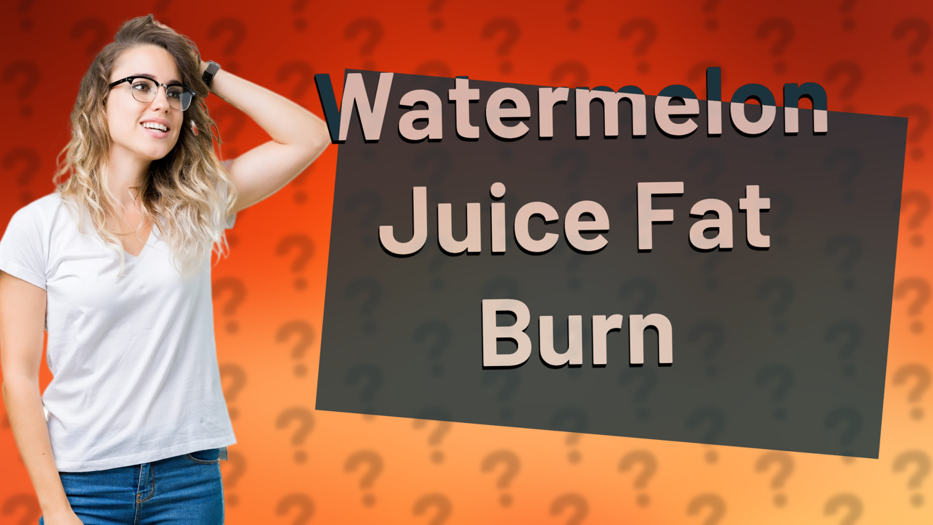 Watermelon Juice Fat Burn