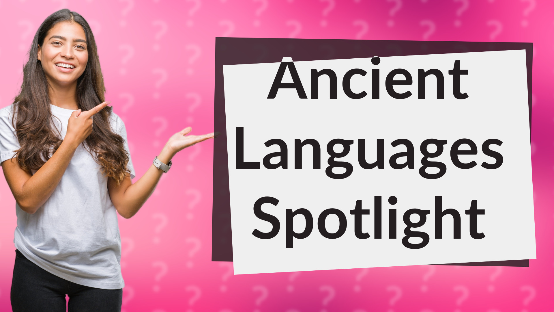Ancient Languages Spotlight