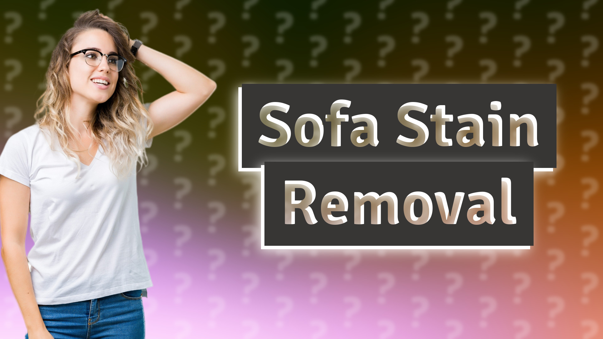 Sofa Stain Removal
