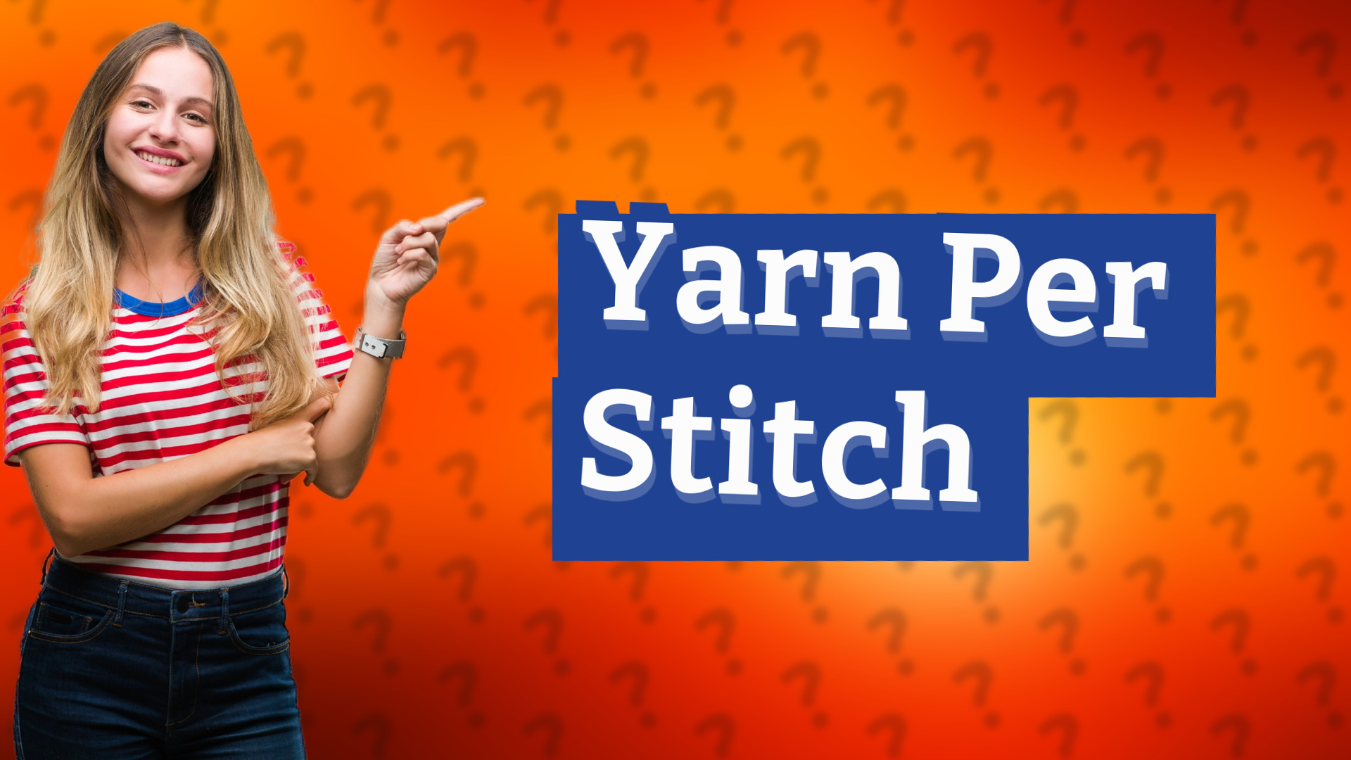 Yarn Per Stitch
