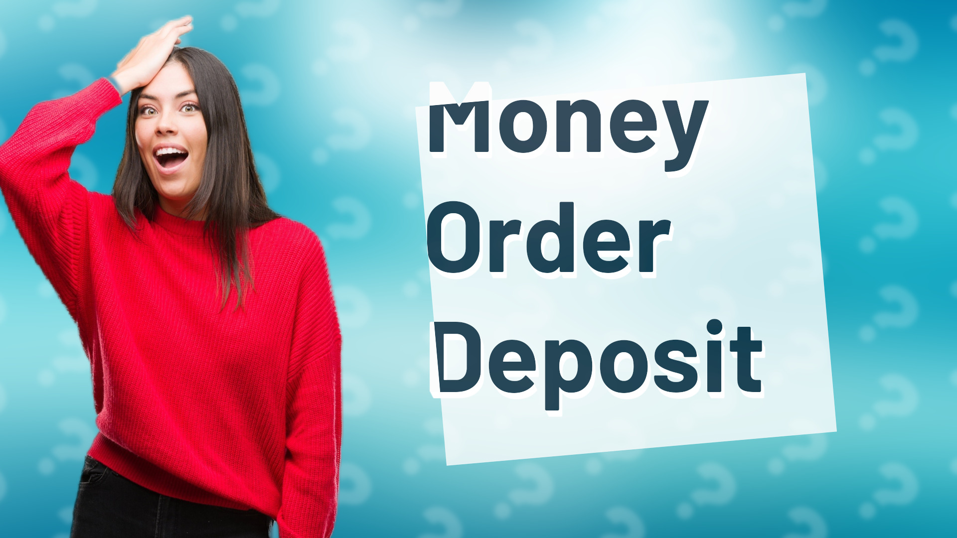 Money Order Deposit