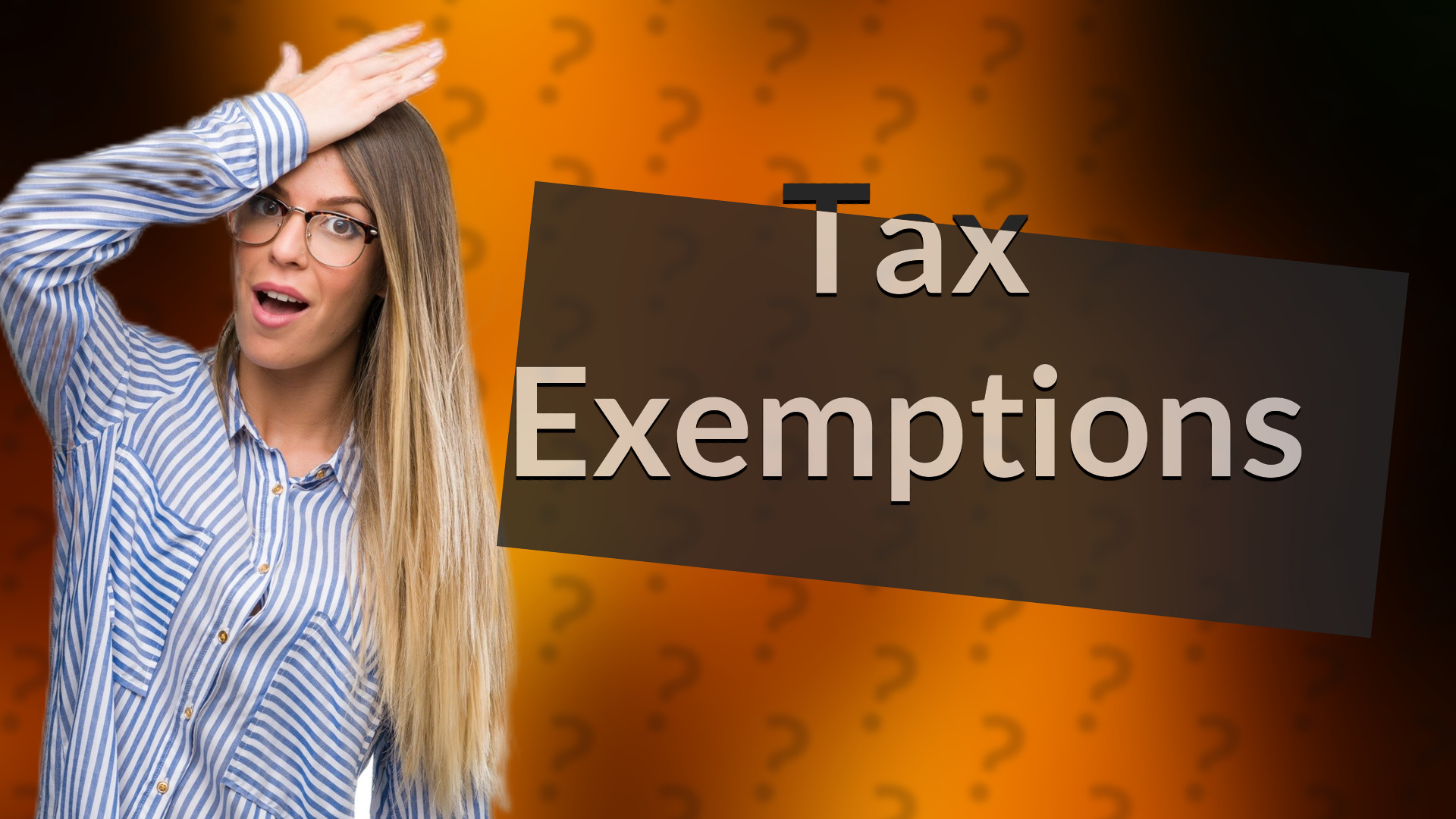 Tax Exemptions
