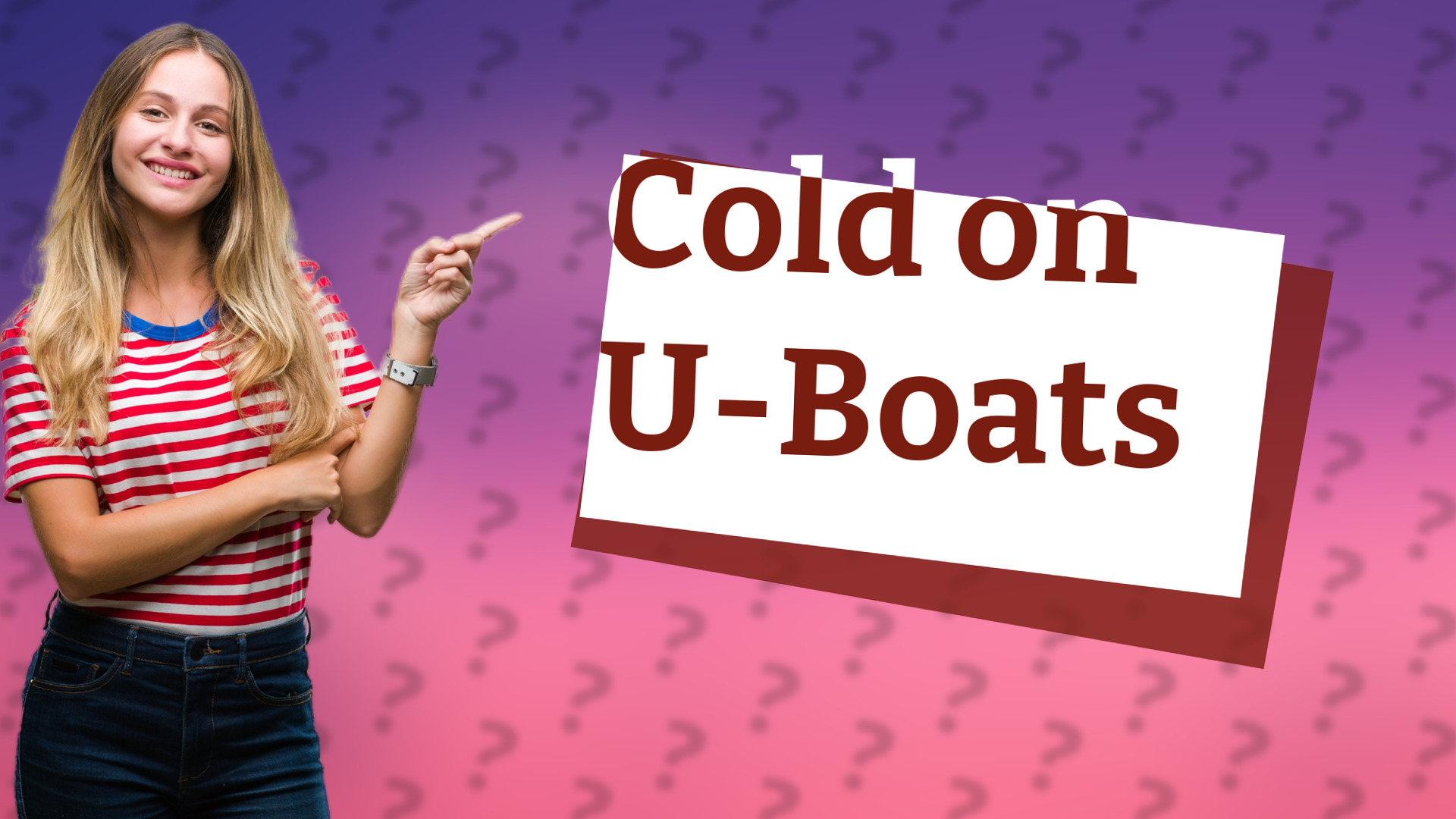 Cold on U-Boats