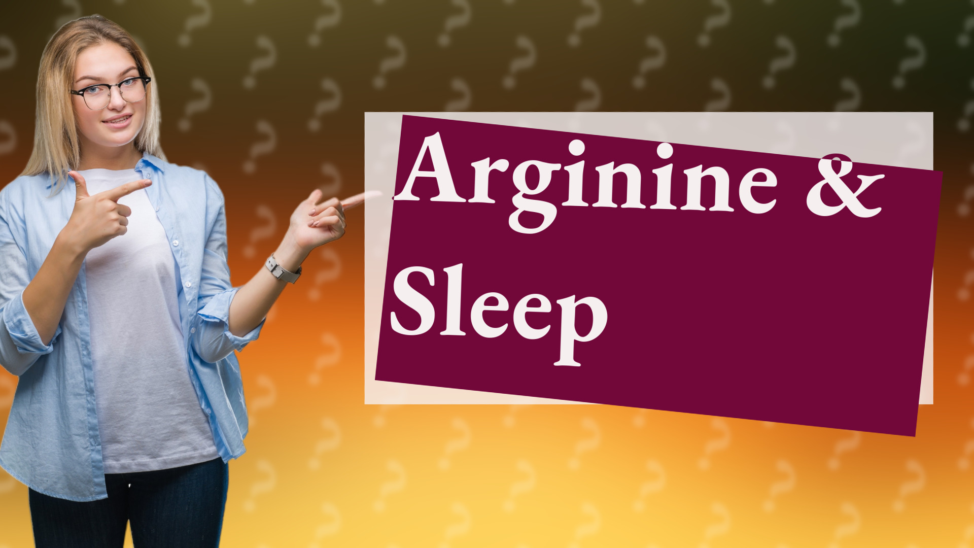 Arginine & Sleep