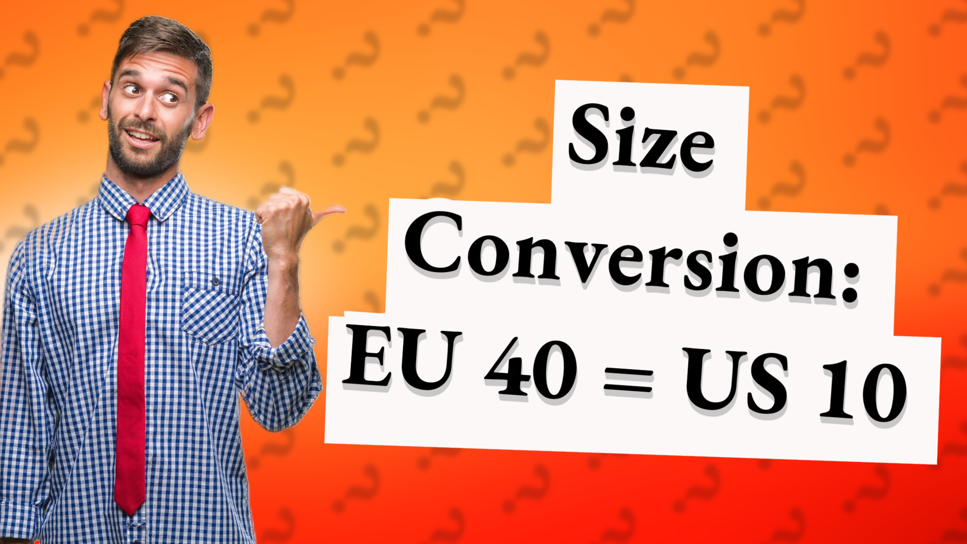 Size Conversion: EU 40 = US 10