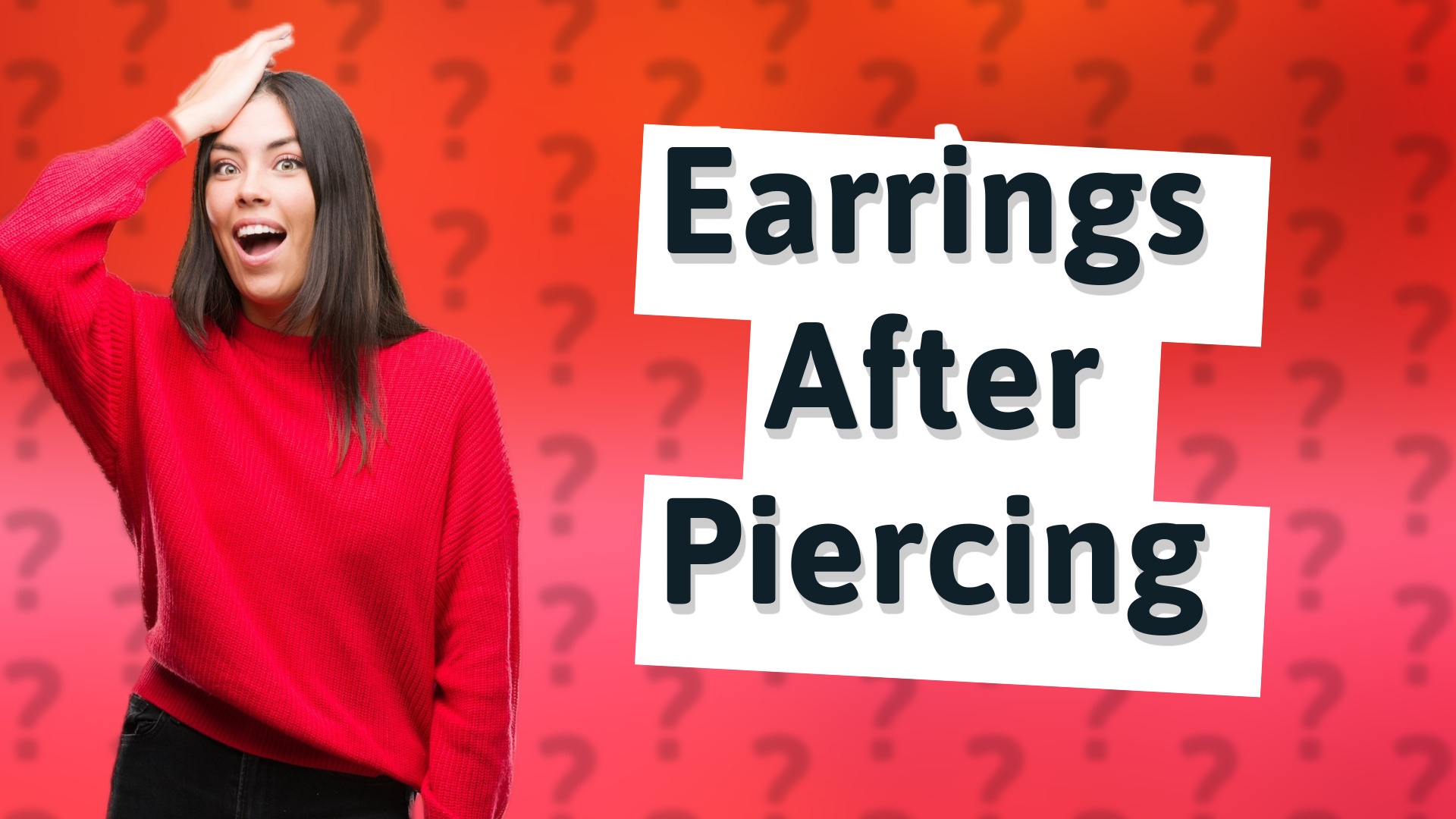 Earrings After Piercing