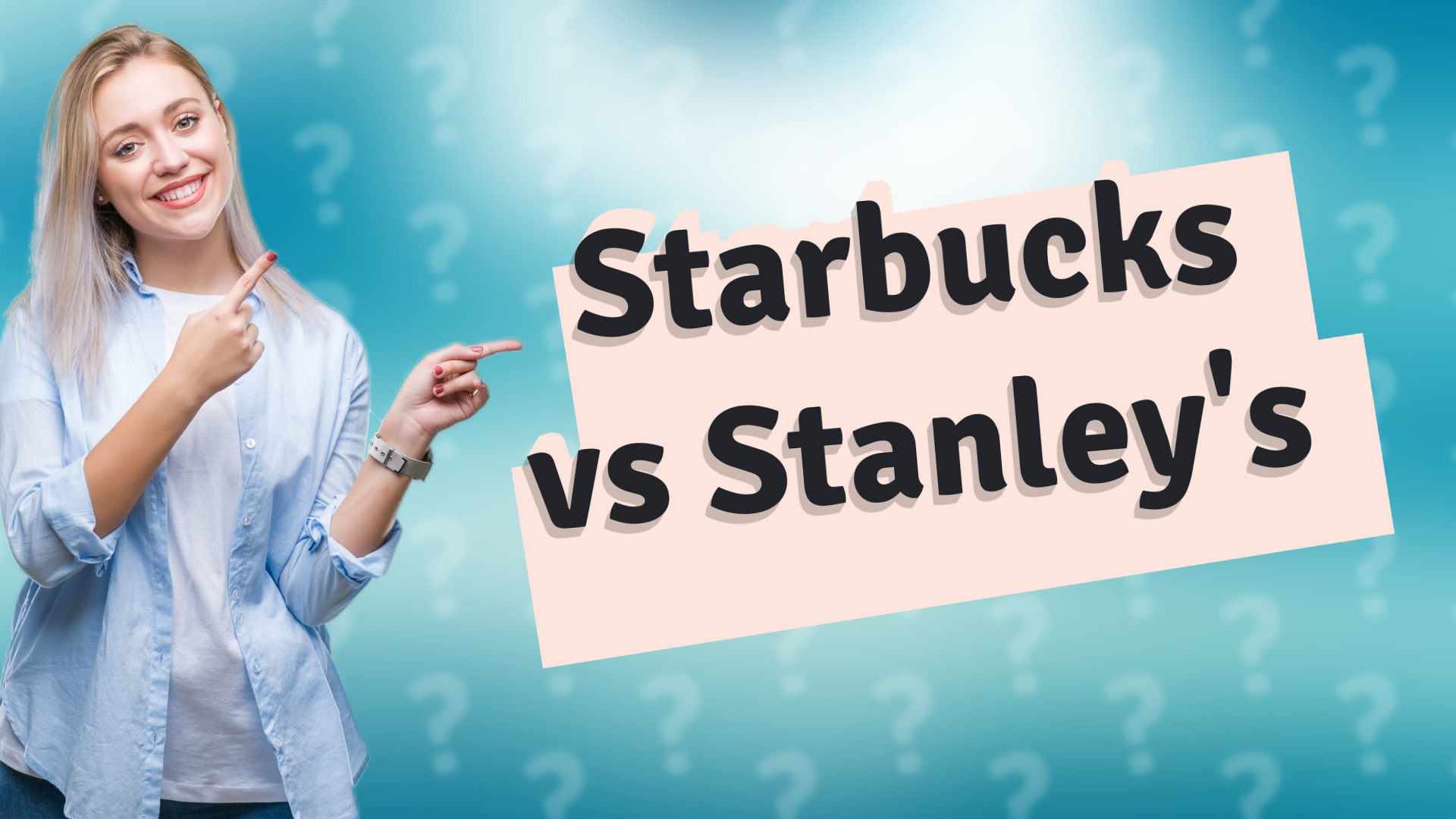 Starbucks vs Stanley's