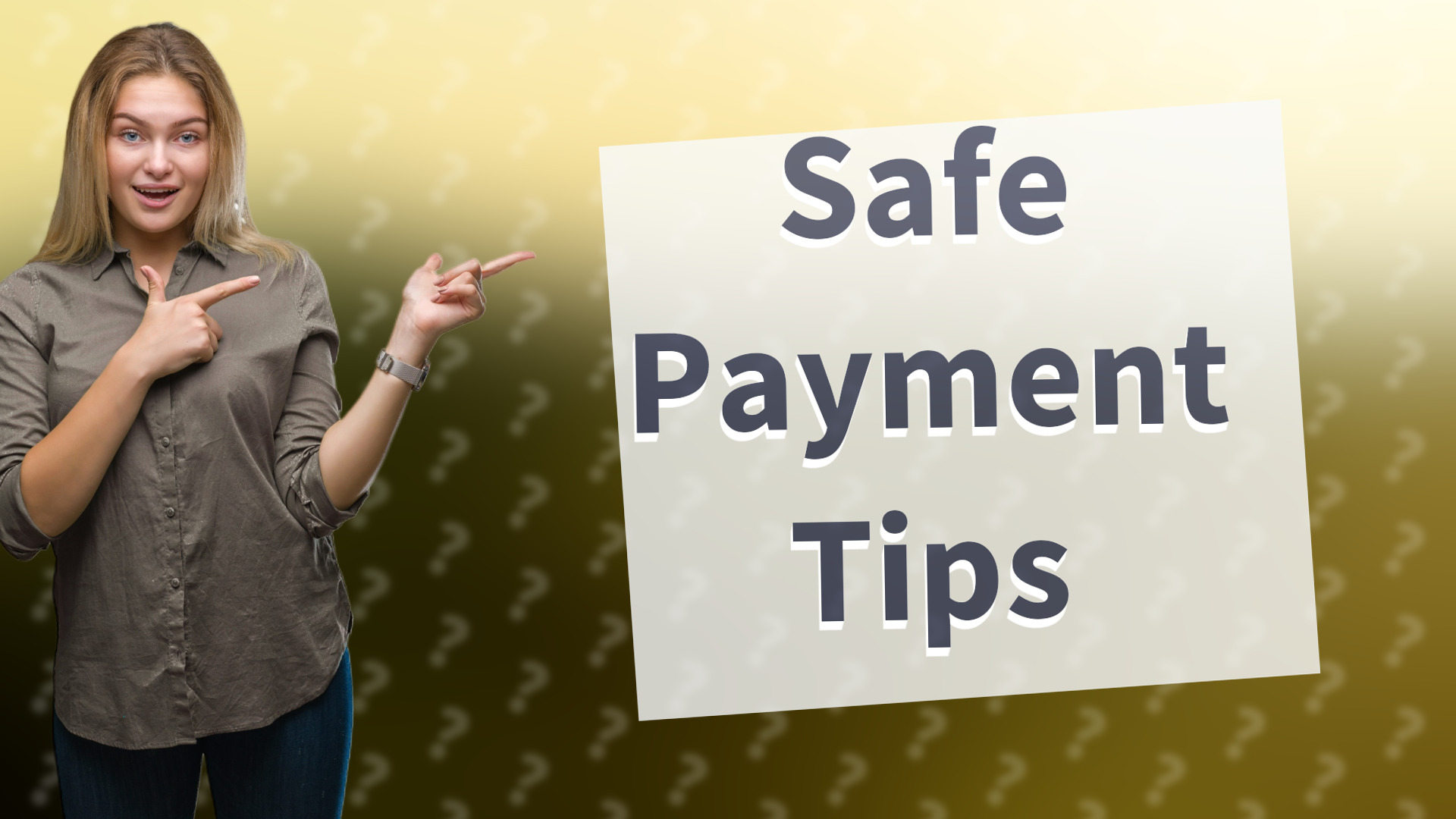 Safe Payment Tips
