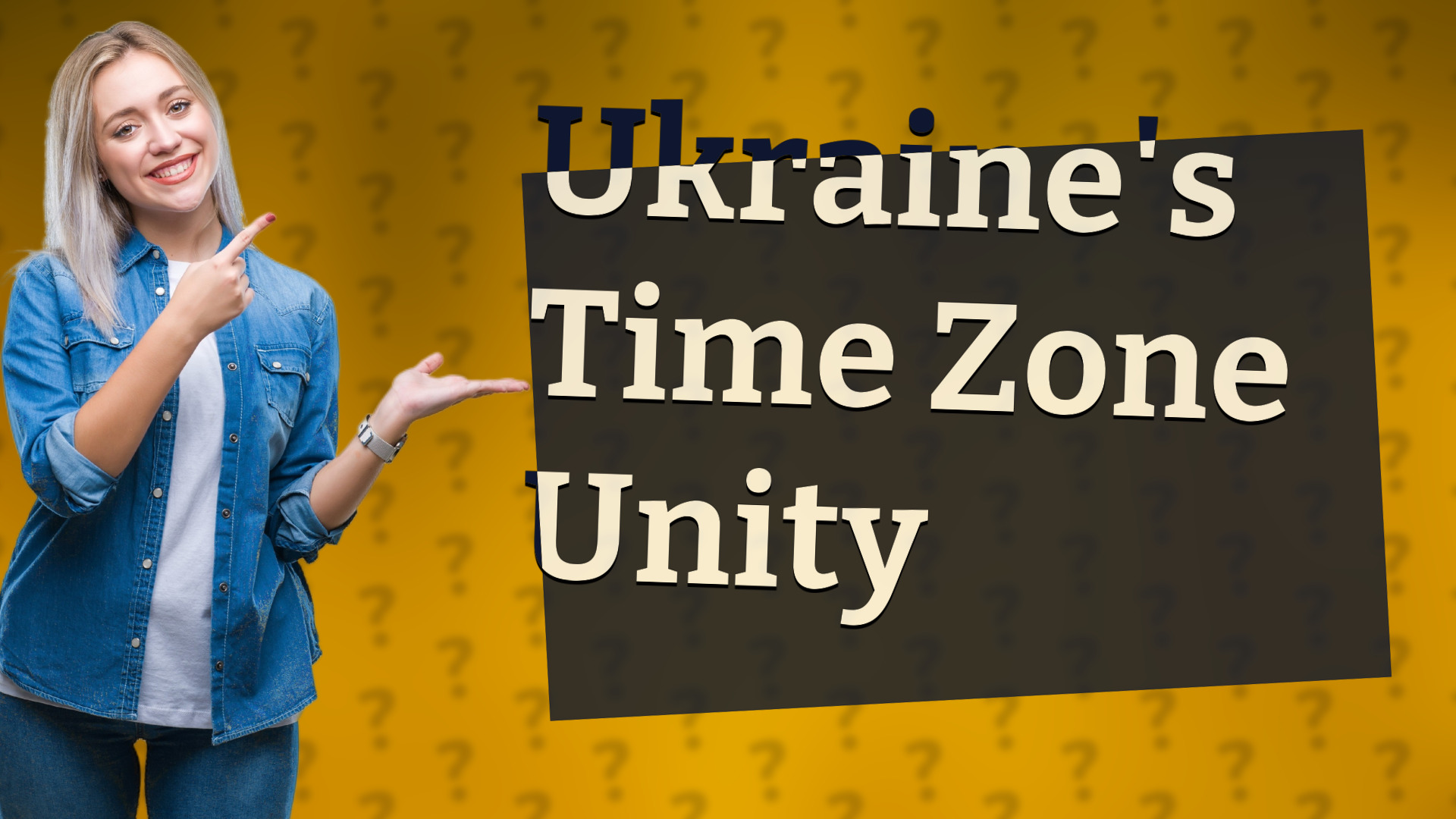 Ukraine's Time Zone Unity