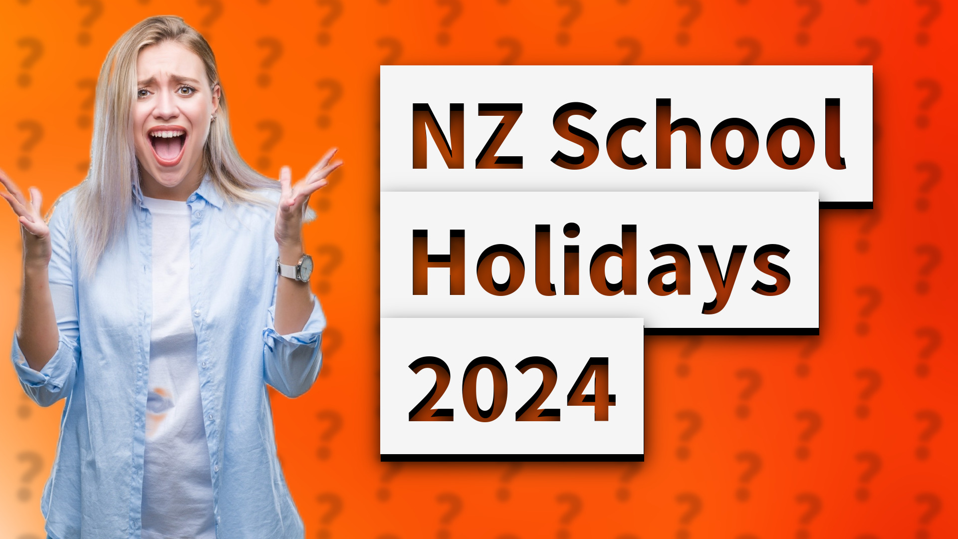 NZ School Holidays 2024
