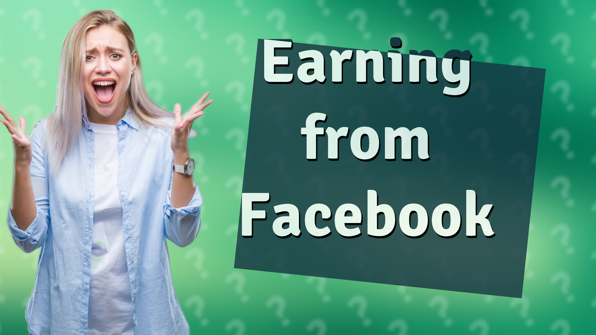 Earning from Facebook