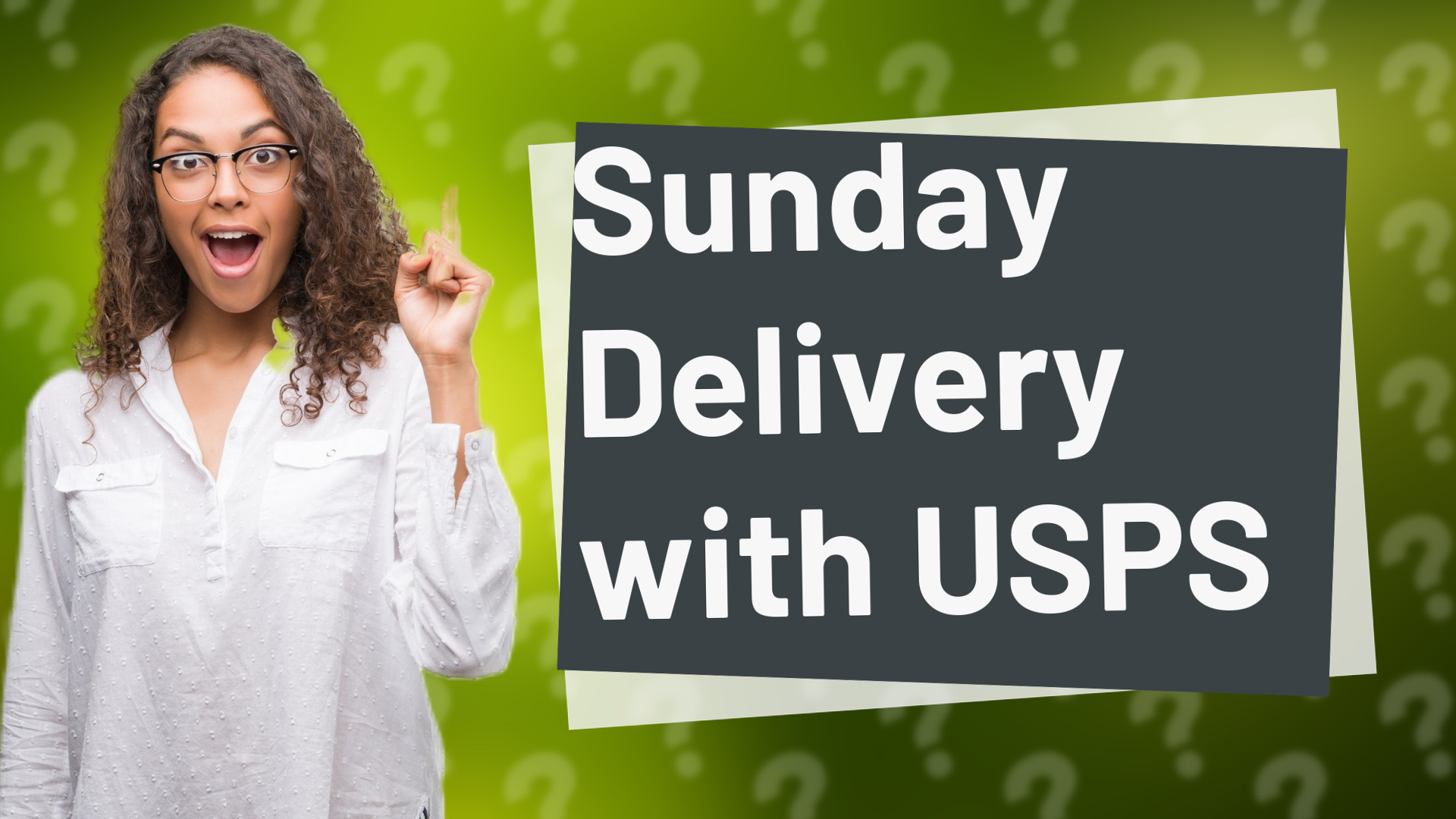 Sunday Delivery with USPS