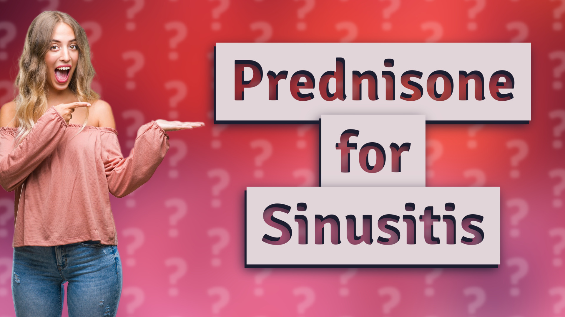 Prednisone for Sinusitis