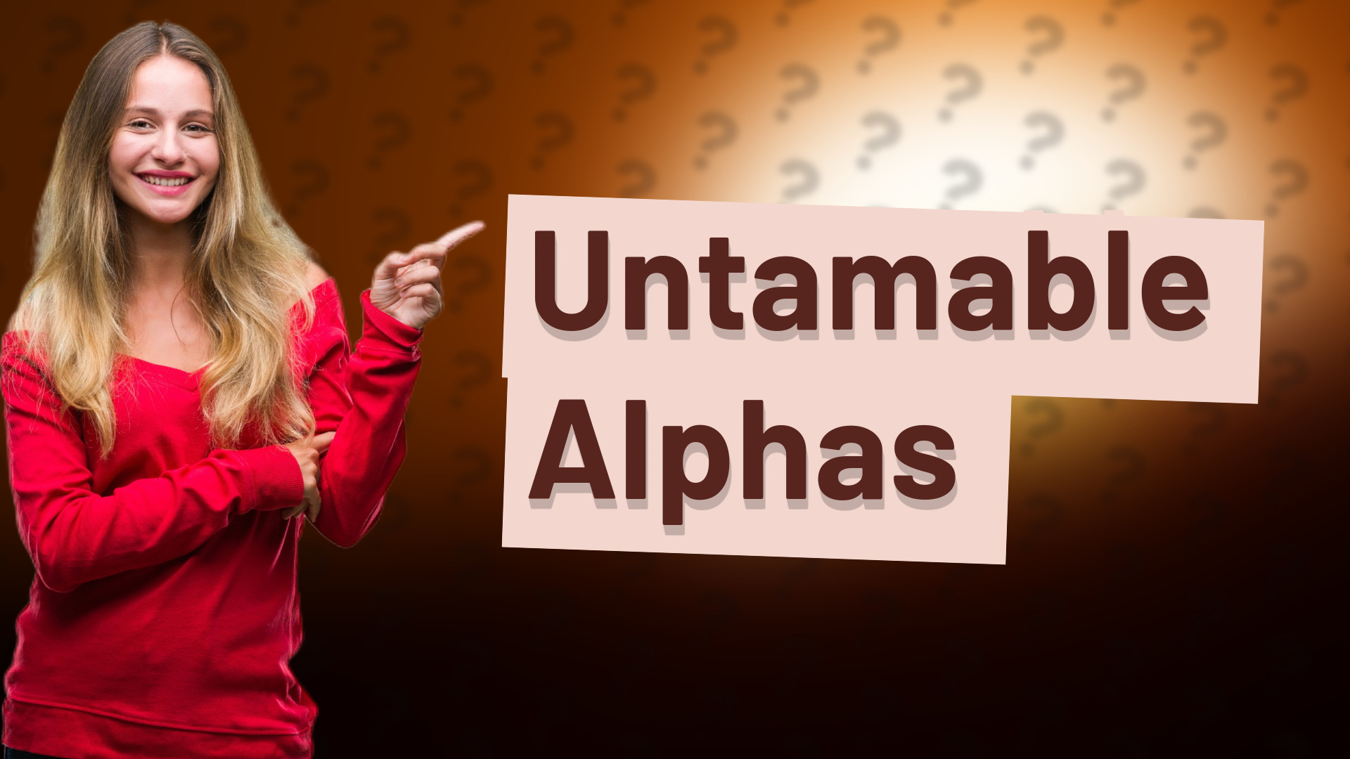 Untamable Alphas