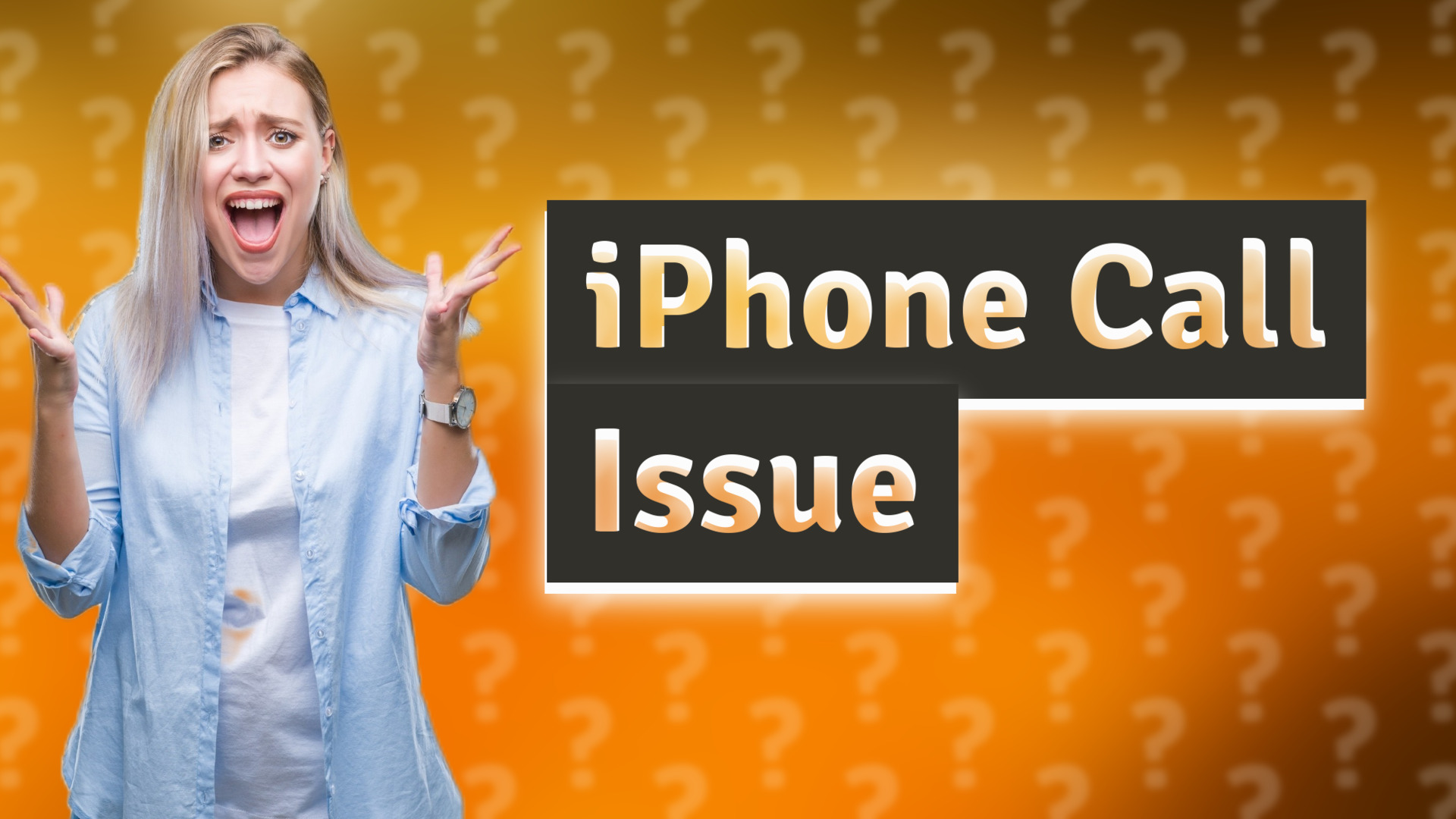 iPhone Call Issue