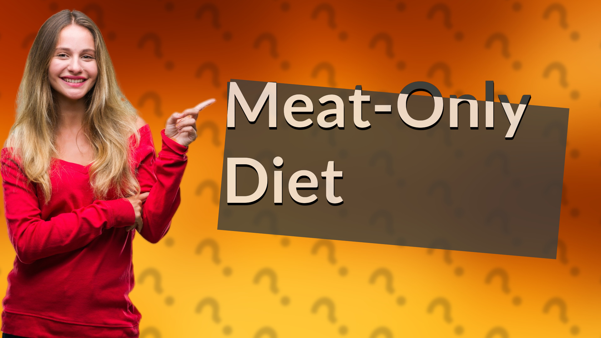 Meat-Only Diet