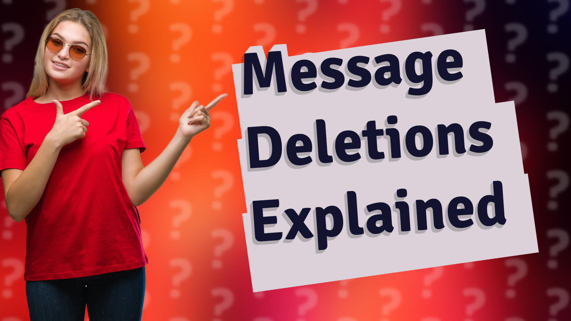 Message Deletions Explained