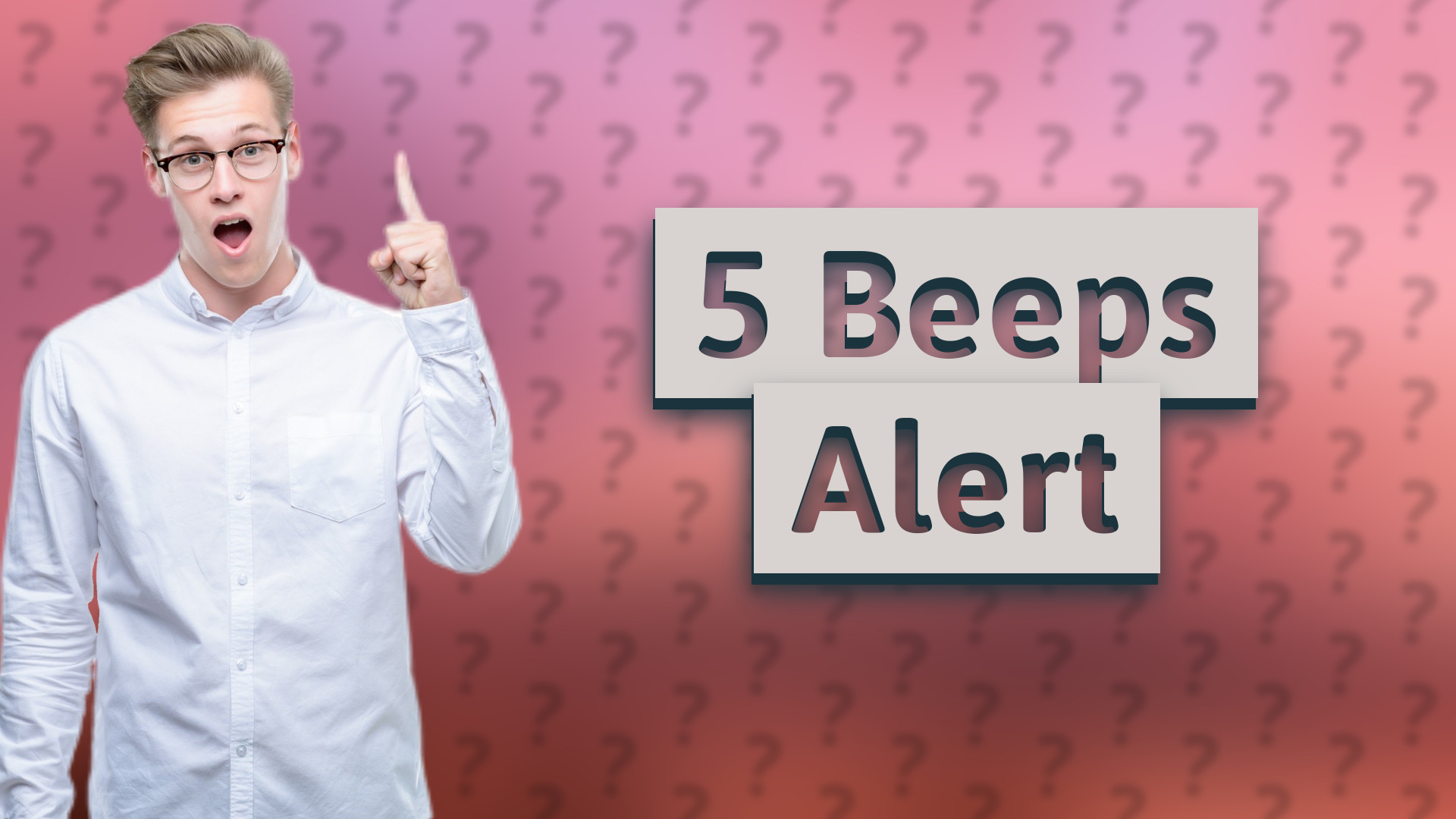 5 Beeps Alert