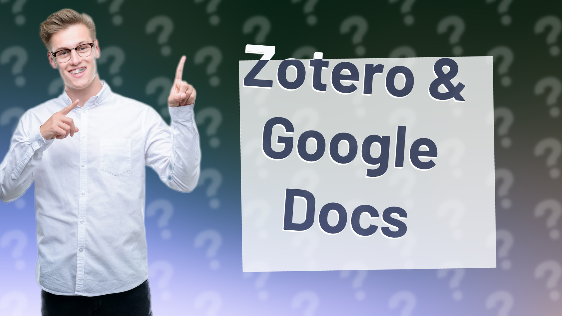 Zotero & Google Docs
