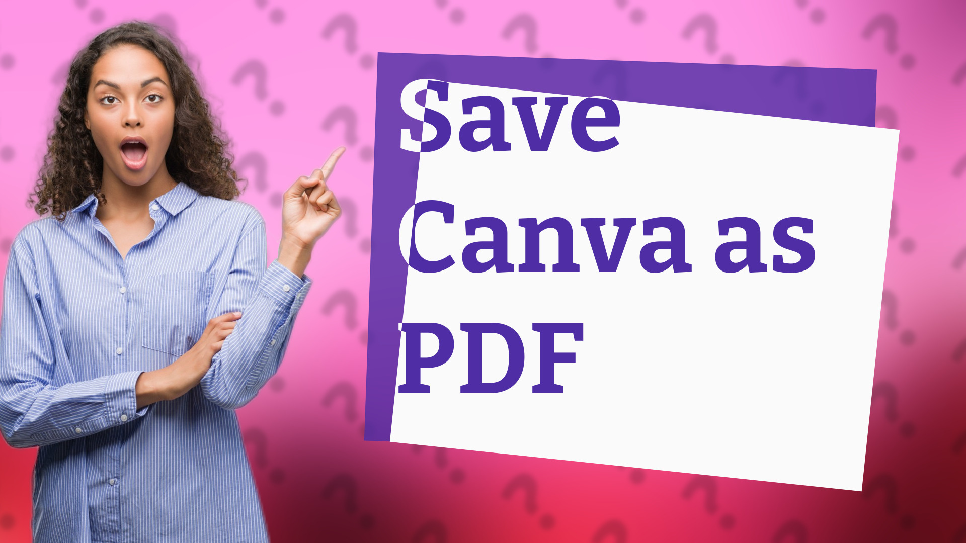 Save Canva as PDF