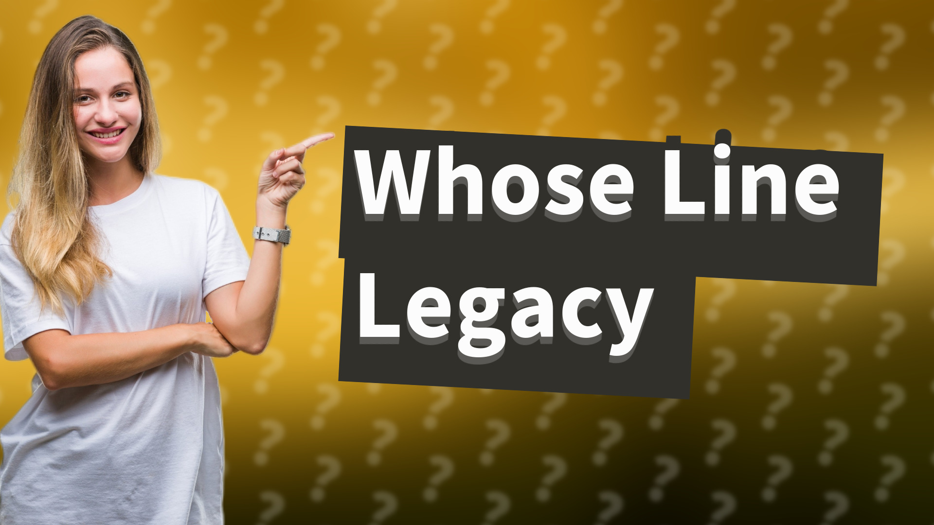 Whose Line Legacy