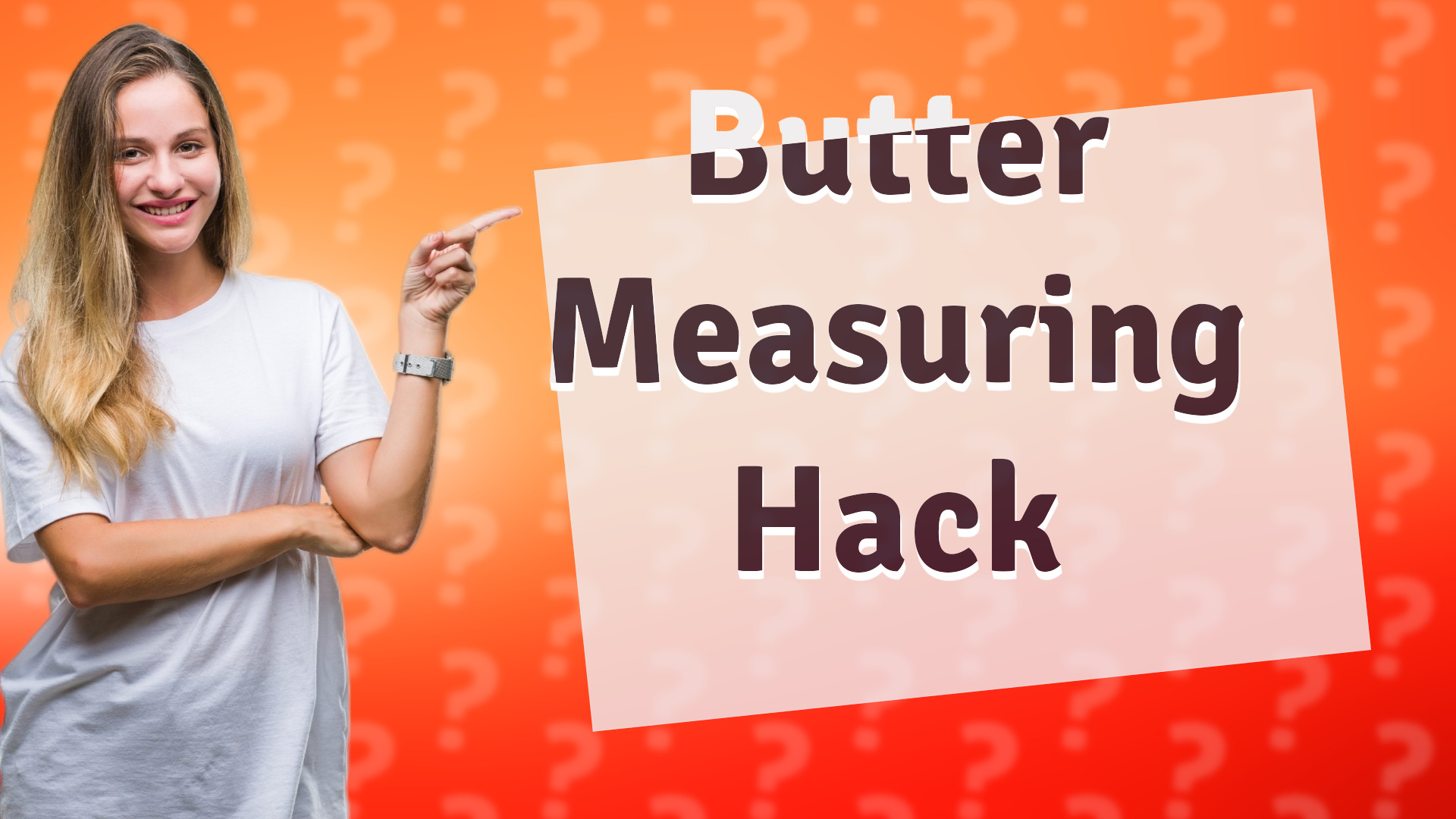 Butter Measuring Hack